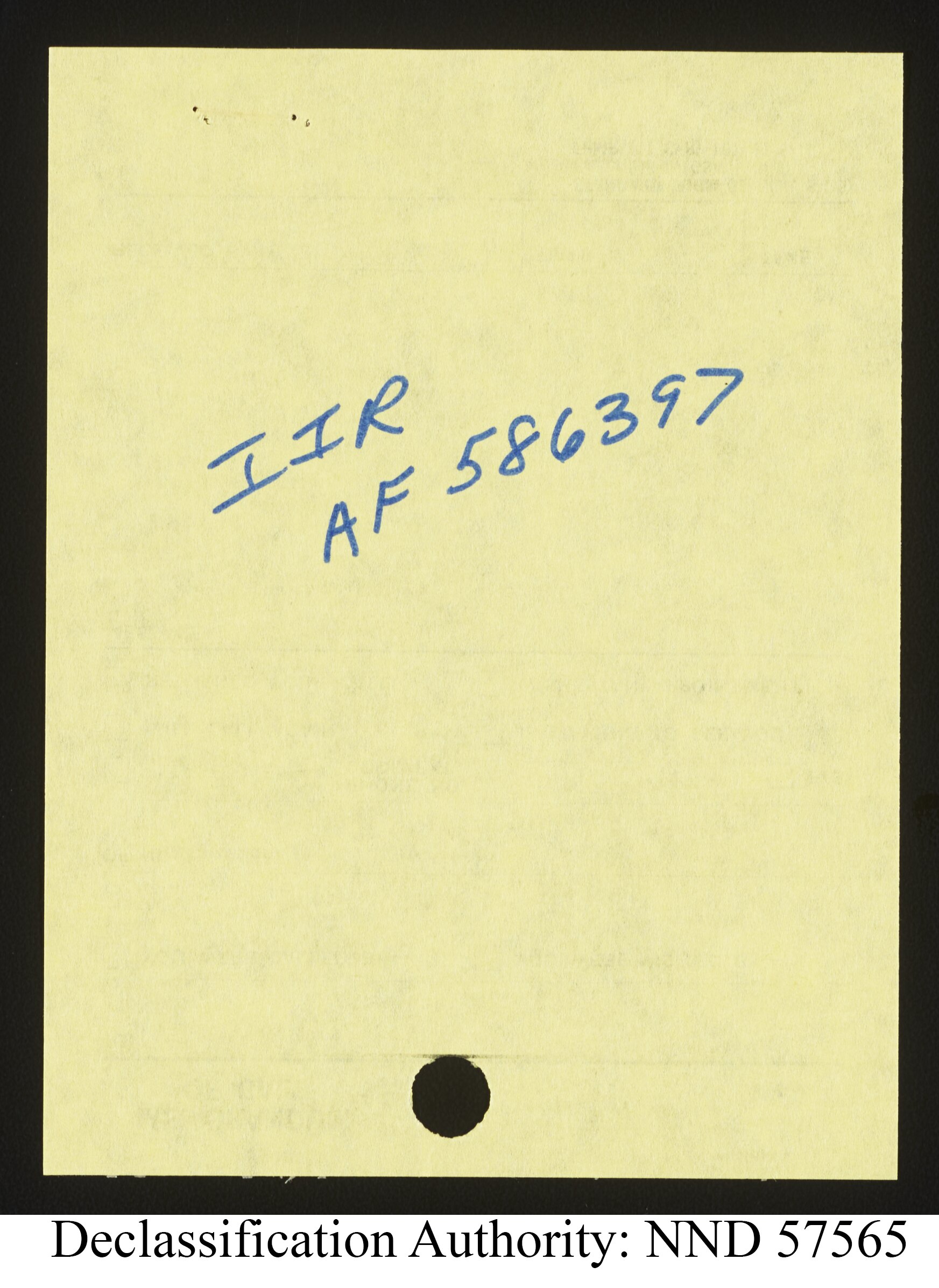 Air Intelligence Reports