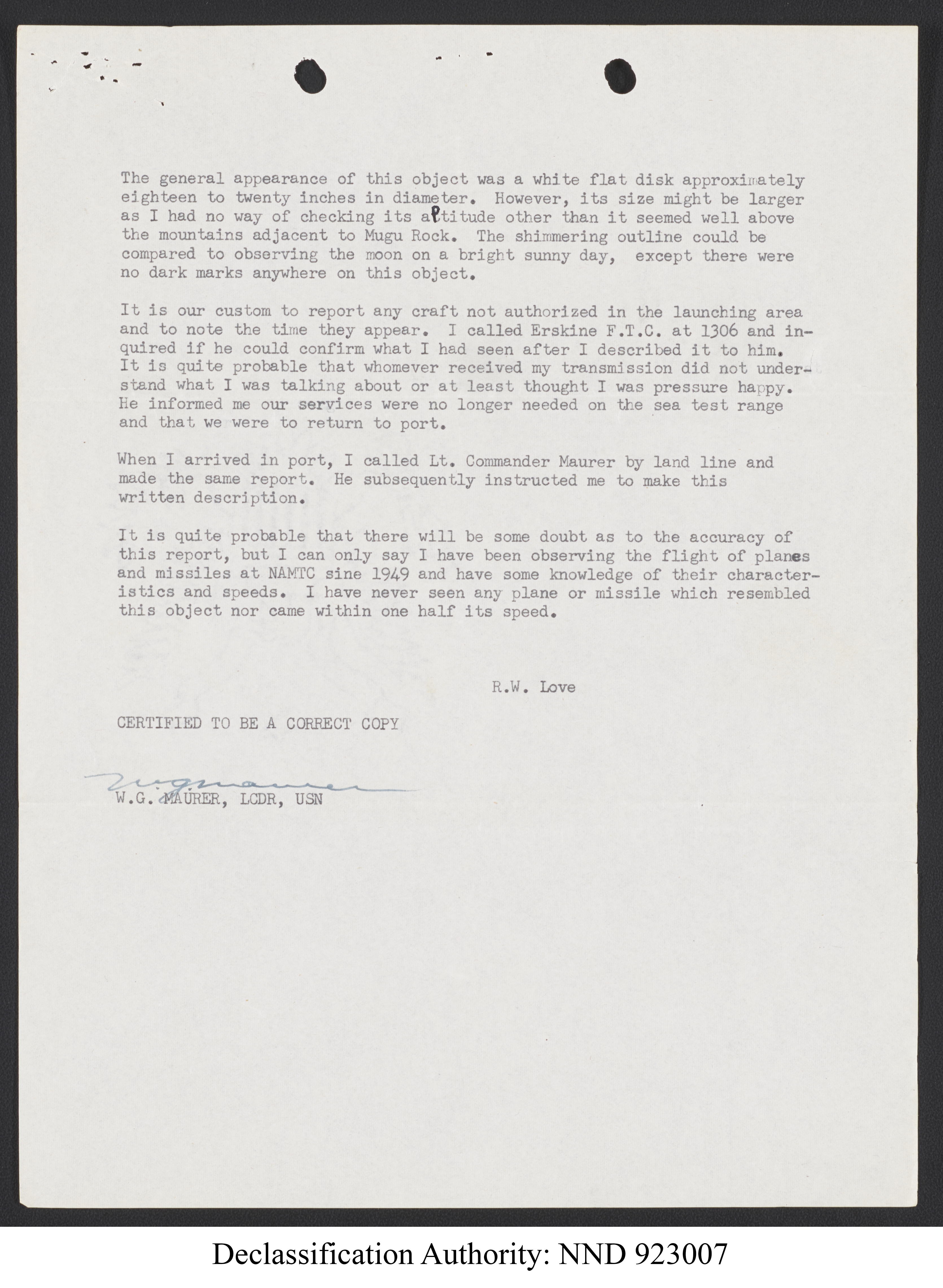 Doctor Edward Condon, University of Colorado Physicist Studying Unidentified Flying Objects