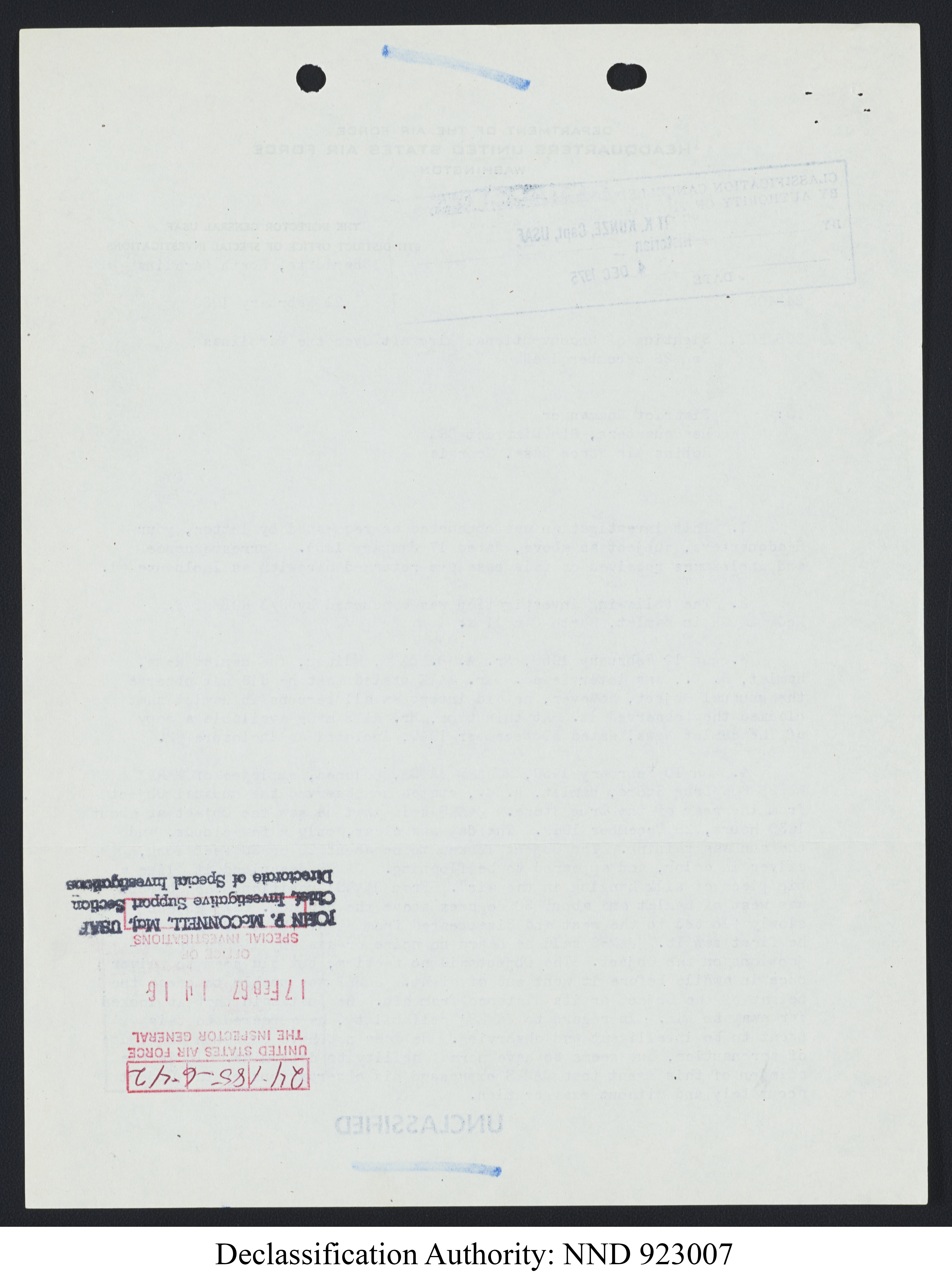 Doctor Edward Condon, University of Colorado Physicist Studying Unidentified Flying Objects