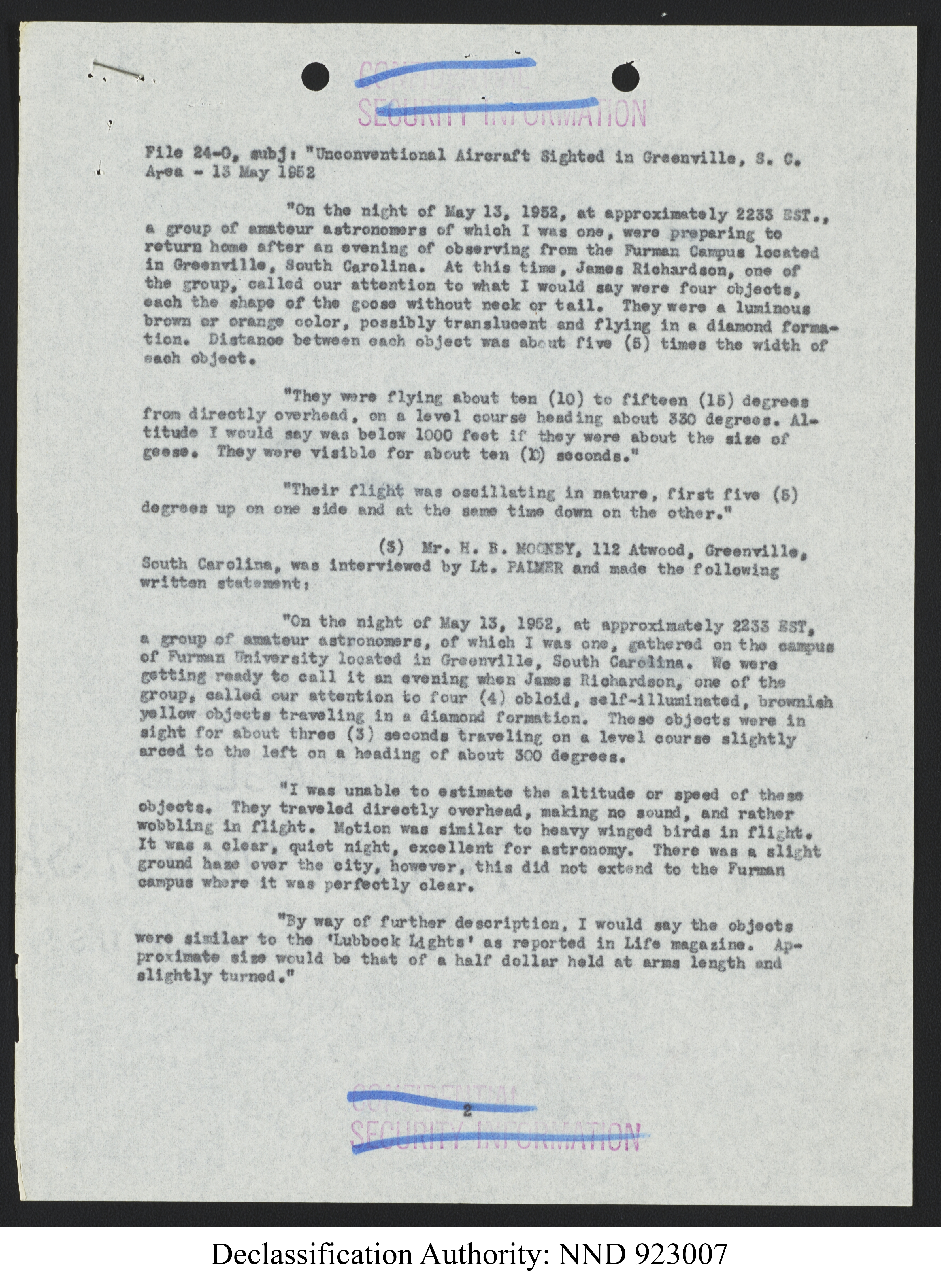 Doctor Edward Condon, University of Colorado Physicist Studying Unidentified Flying Objects