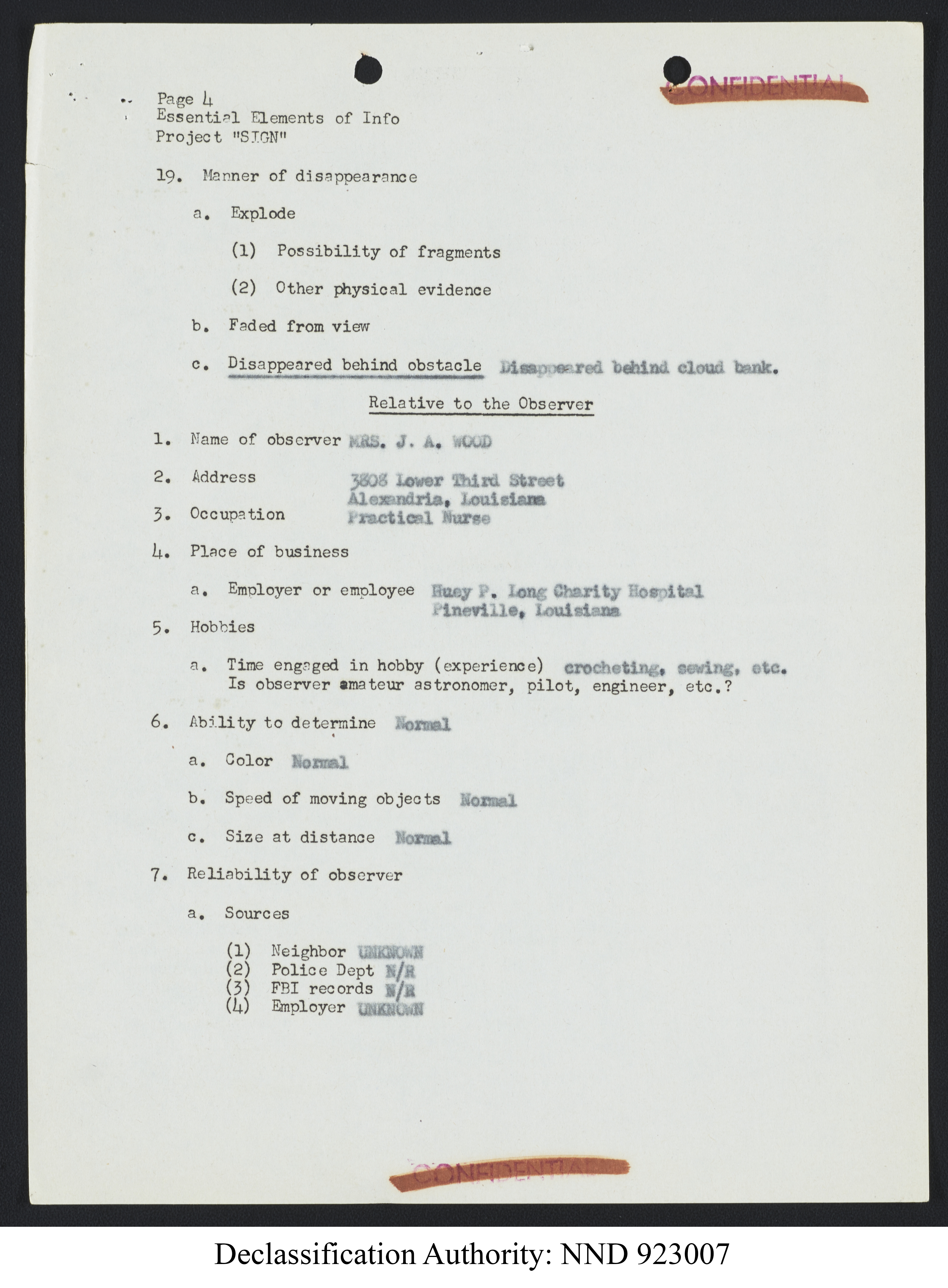 Doctor Edward Condon, University of Colorado Physicist Studying Unidentified Flying Objects