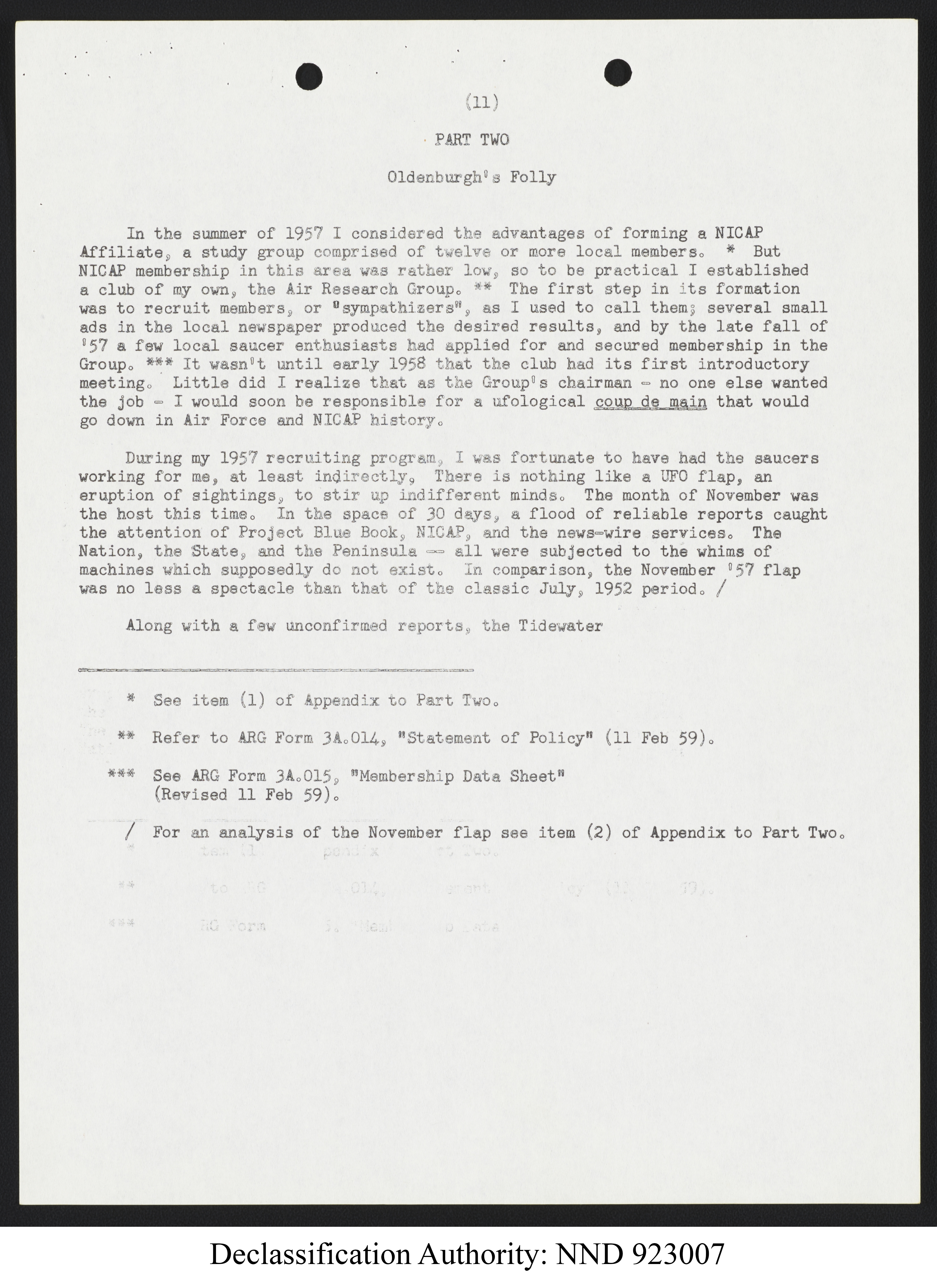 Doctor Edward Condon, University of Colorado Physicist Studying Unidentified Flying Objects