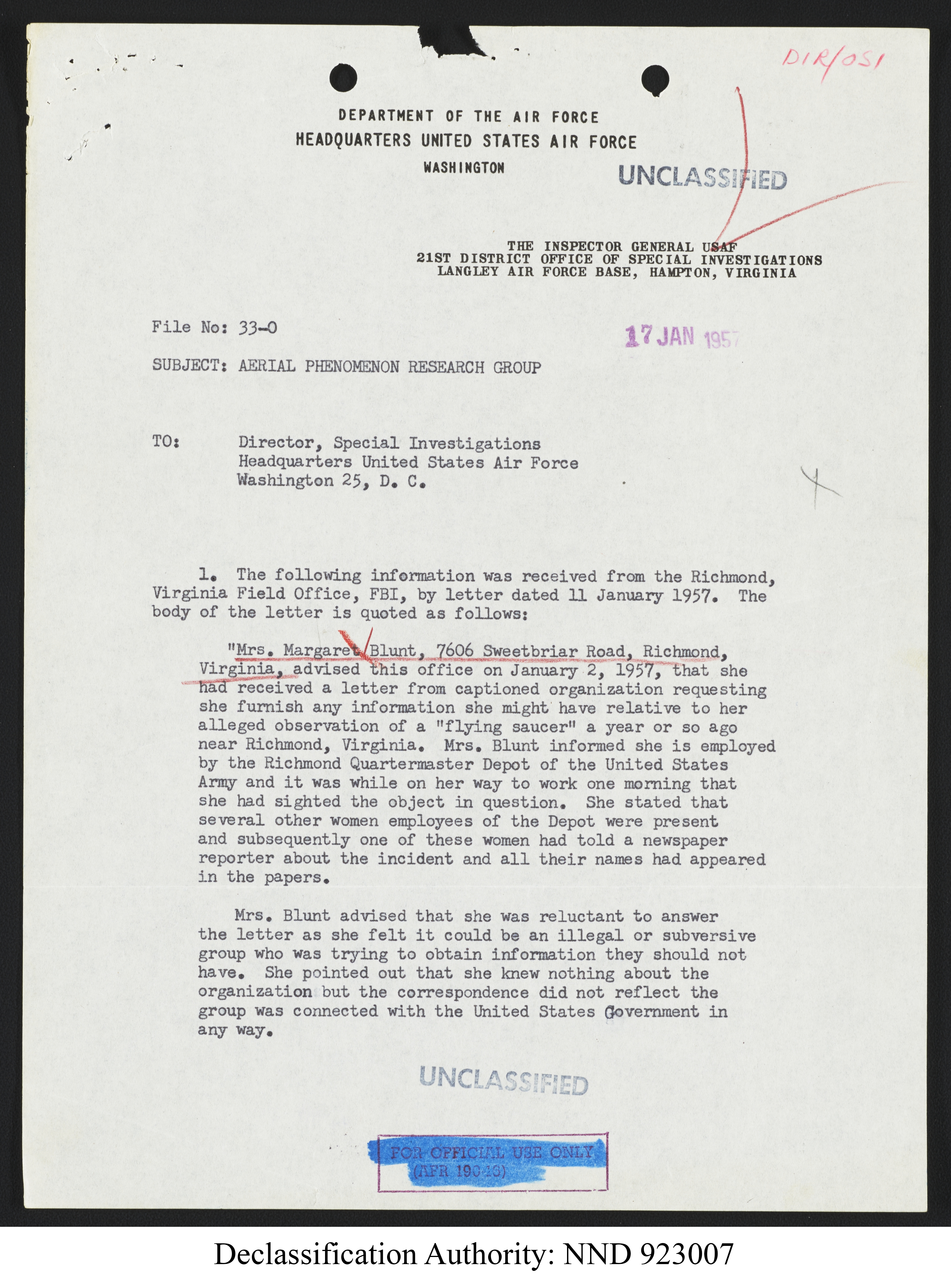 Doctor Edward Condon, University of Colorado Physicist Studying Unidentified Flying Objects