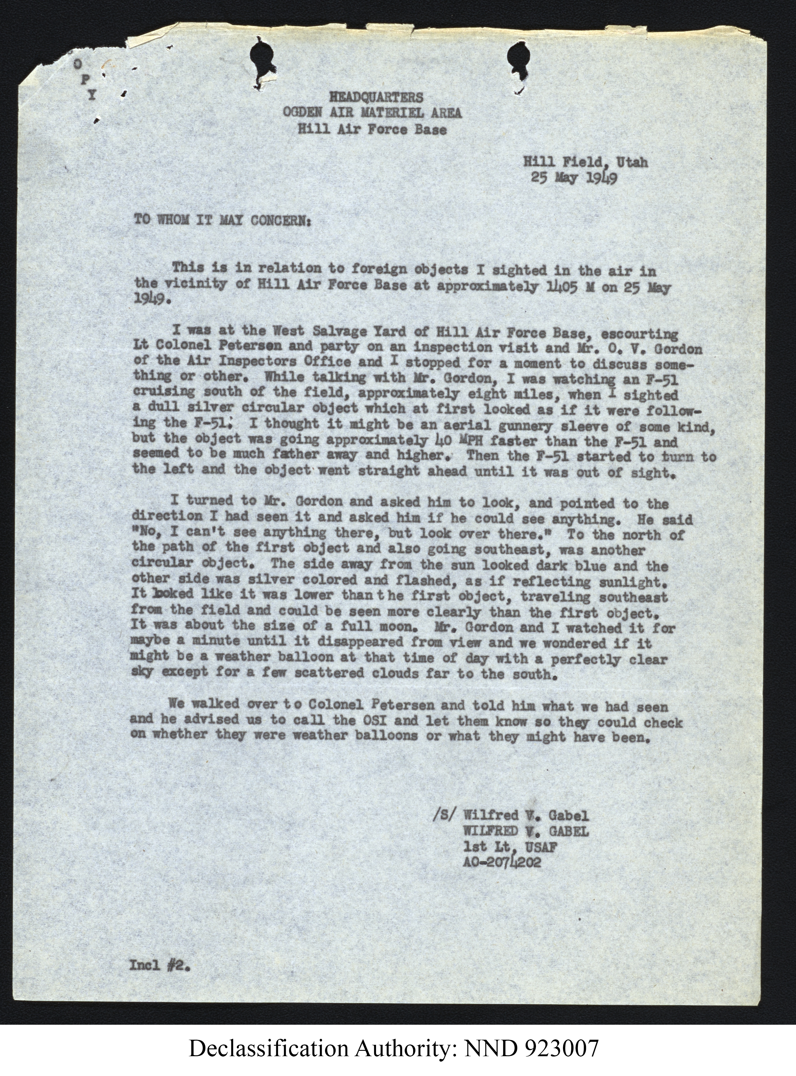 Doctor Edward Condon, University of Colorado Physicist Studying Unidentified Flying Objects