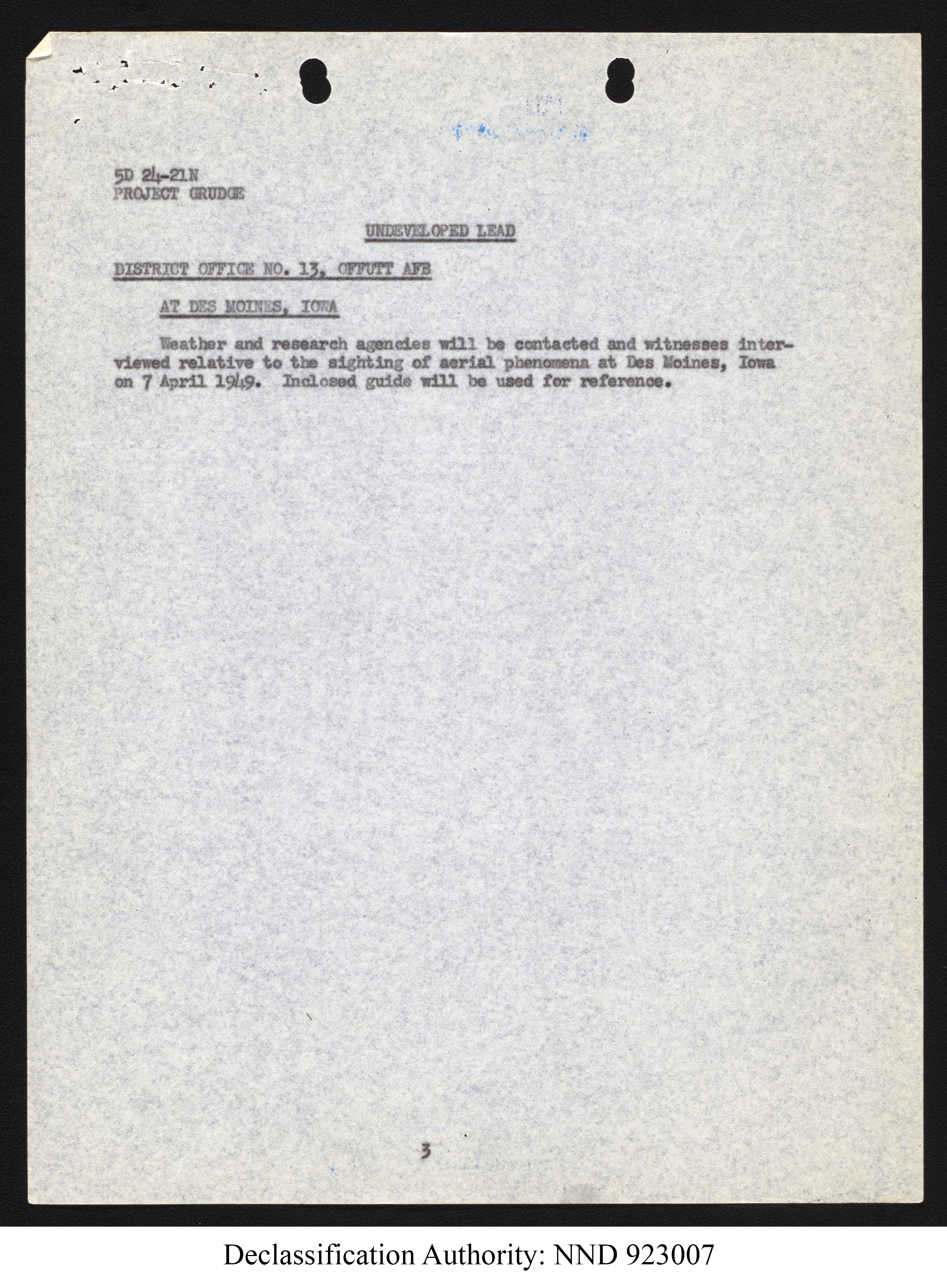 Doctor Edward Condon, University of Colorado Physicist Studying Unidentified Flying Objects
