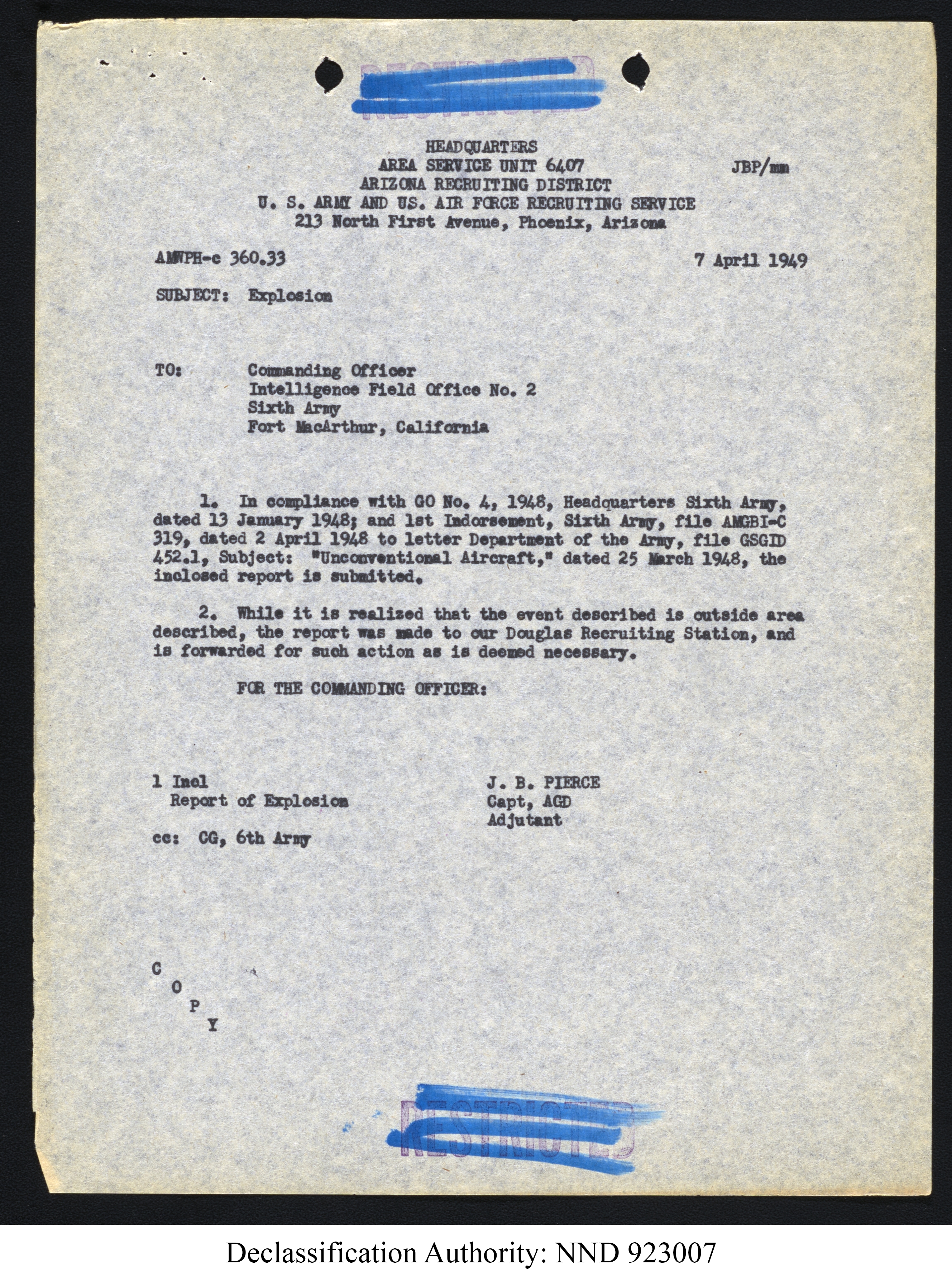 Doctor Edward Condon, University of Colorado Physicist Studying Unidentified Flying Objects