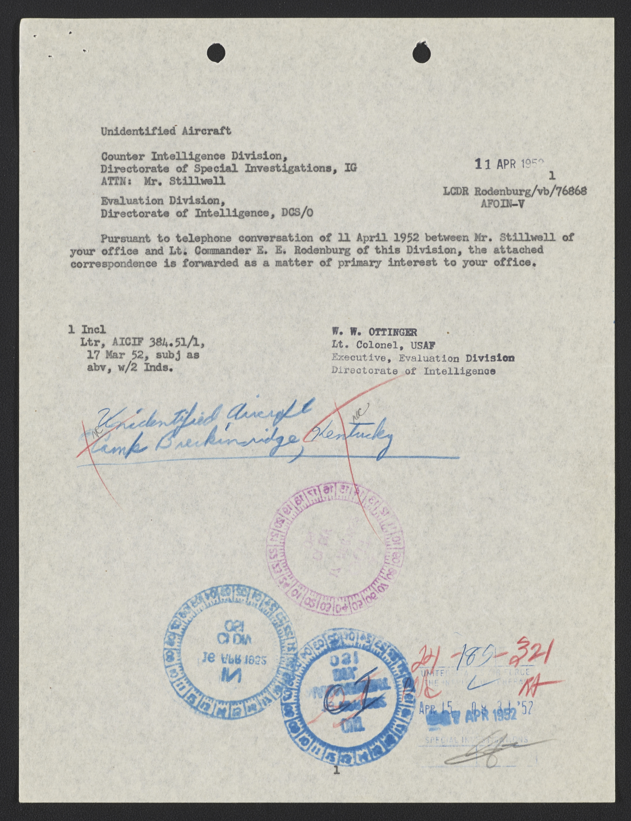 Doctor Edward Condon, University of Colorado Physicist Studying Unidentified Flying Objects