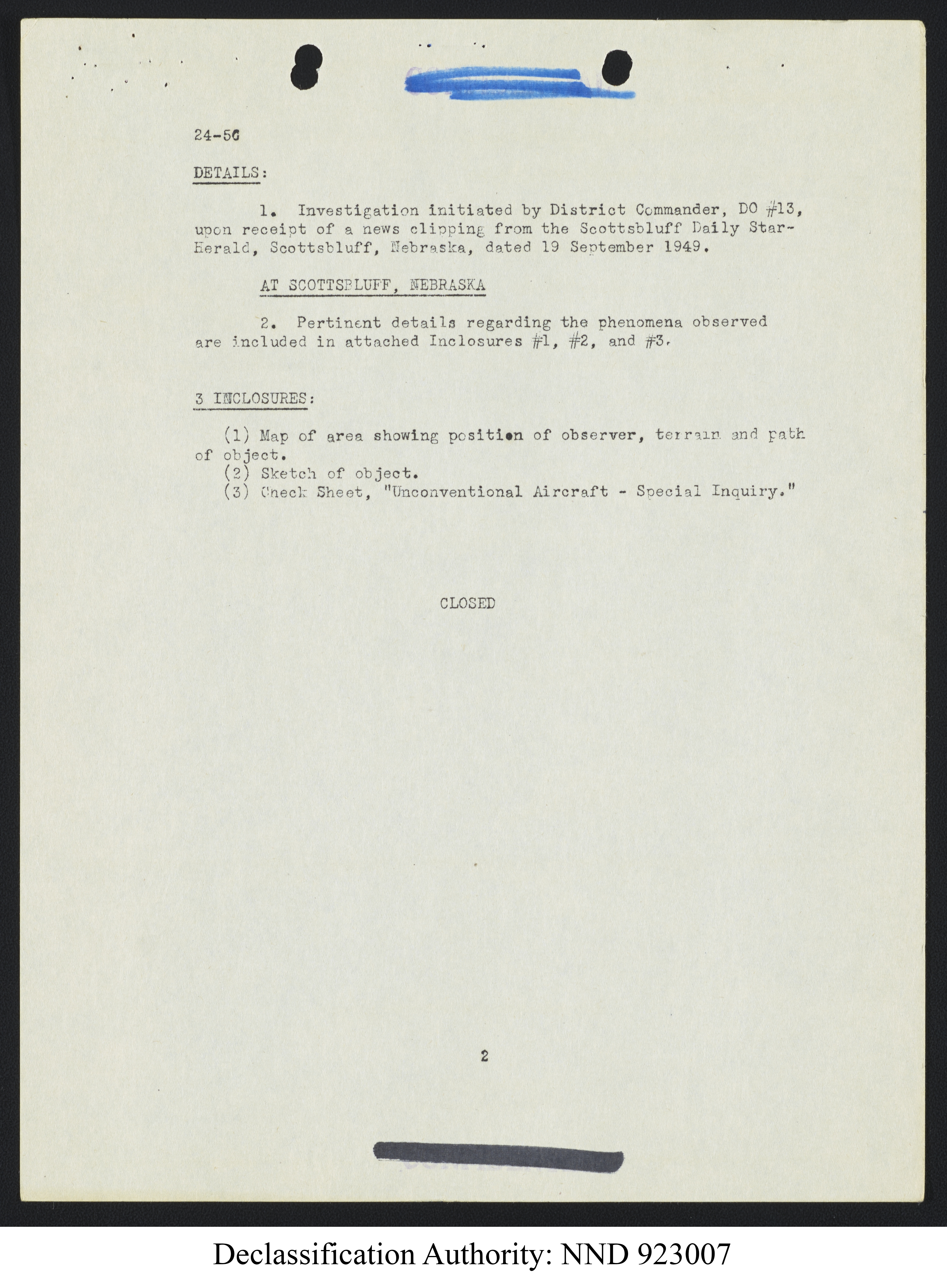 Doctor Edward Condon, University of Colorado Physicist Studying Unidentified Flying Objects