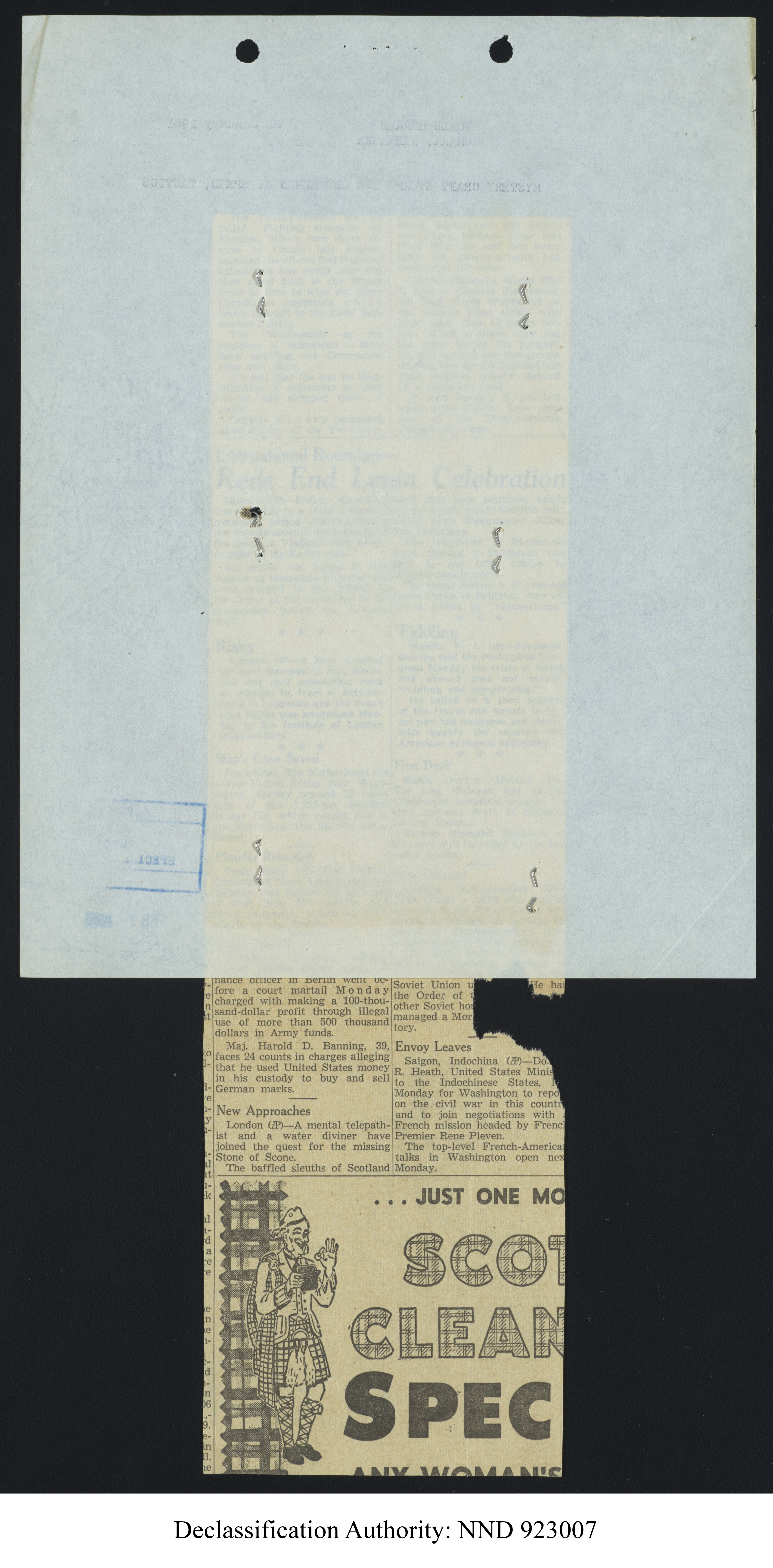 Doctor Edward Condon, University of Colorado Physicist Studying Unidentified Flying Objects