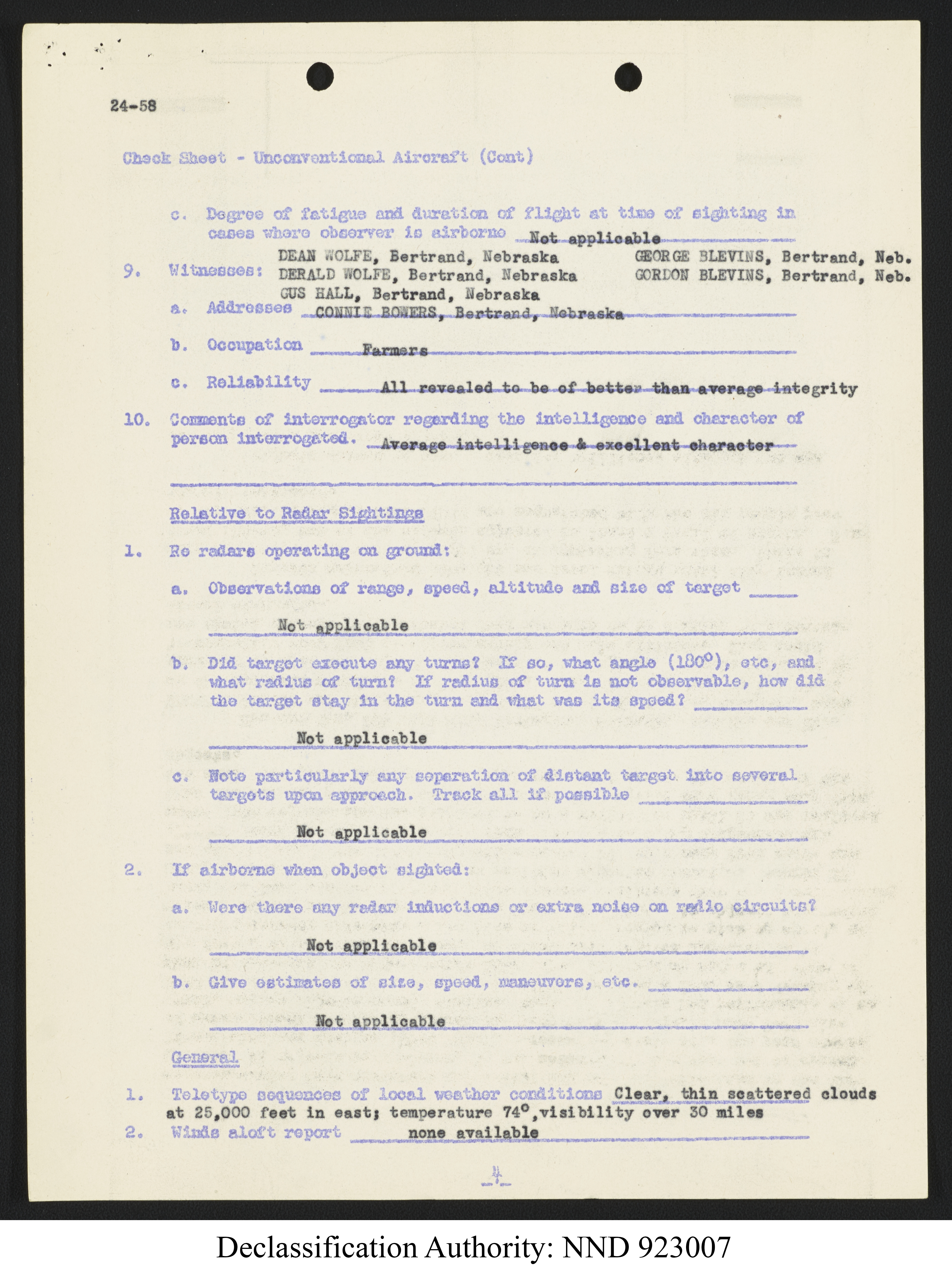 Doctor Edward Condon, University of Colorado Physicist Studying Unidentified Flying Objects