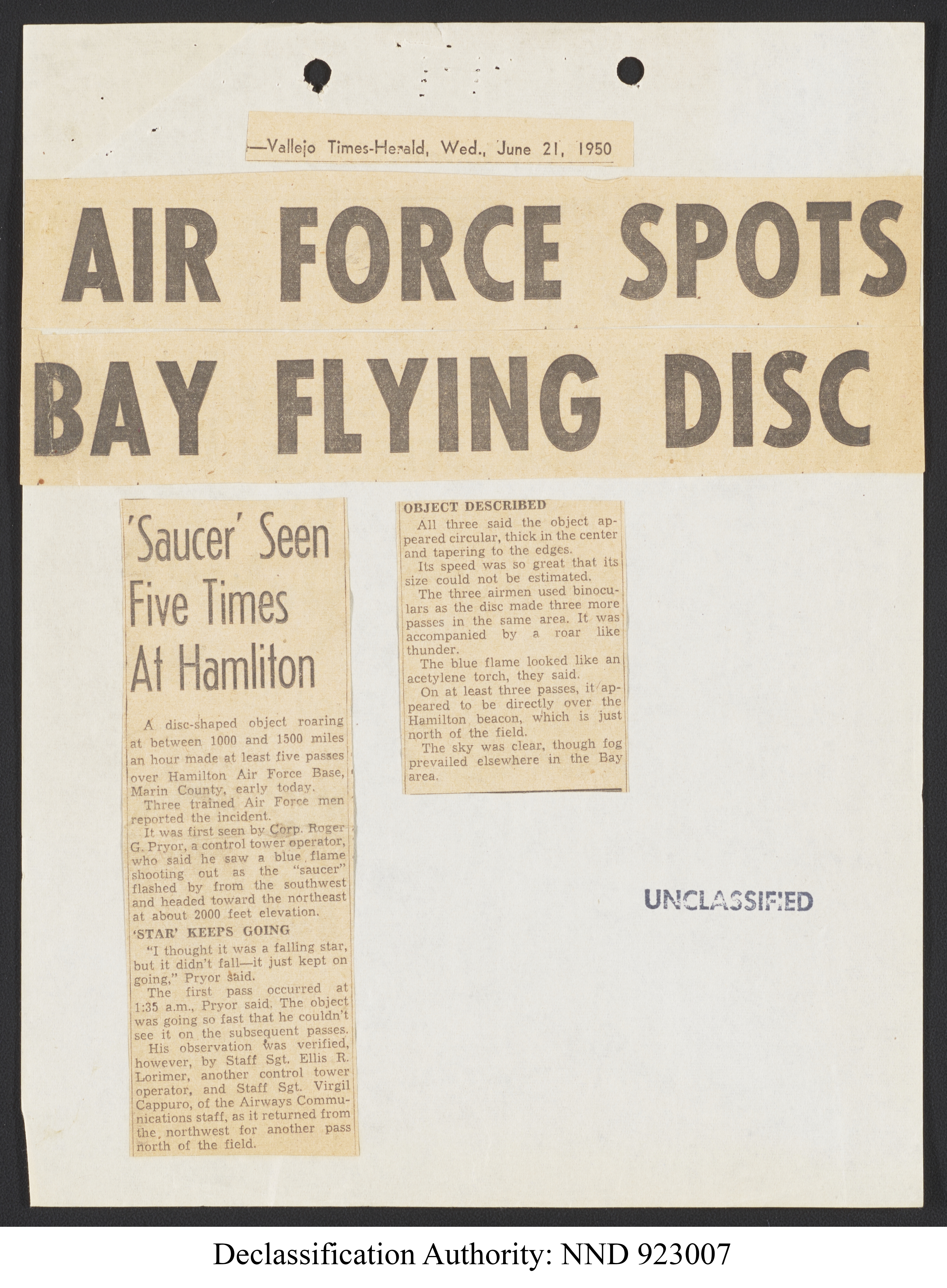 Doctor Edward Condon, University of Colorado Physicist Studying Unidentified Flying Objects
