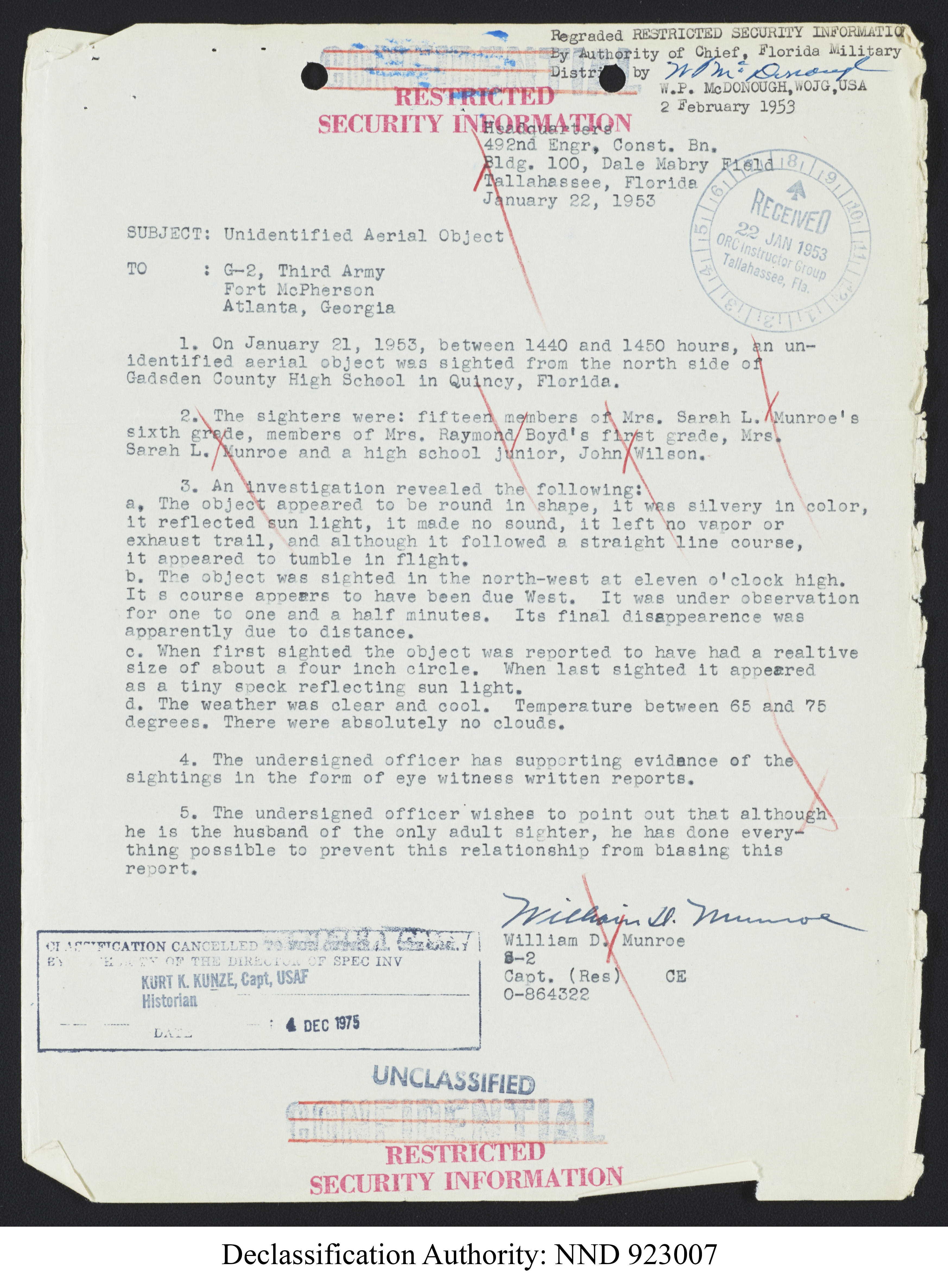 Doctor Edward Condon, University of Colorado Physicist Studying Unidentified Flying Objects