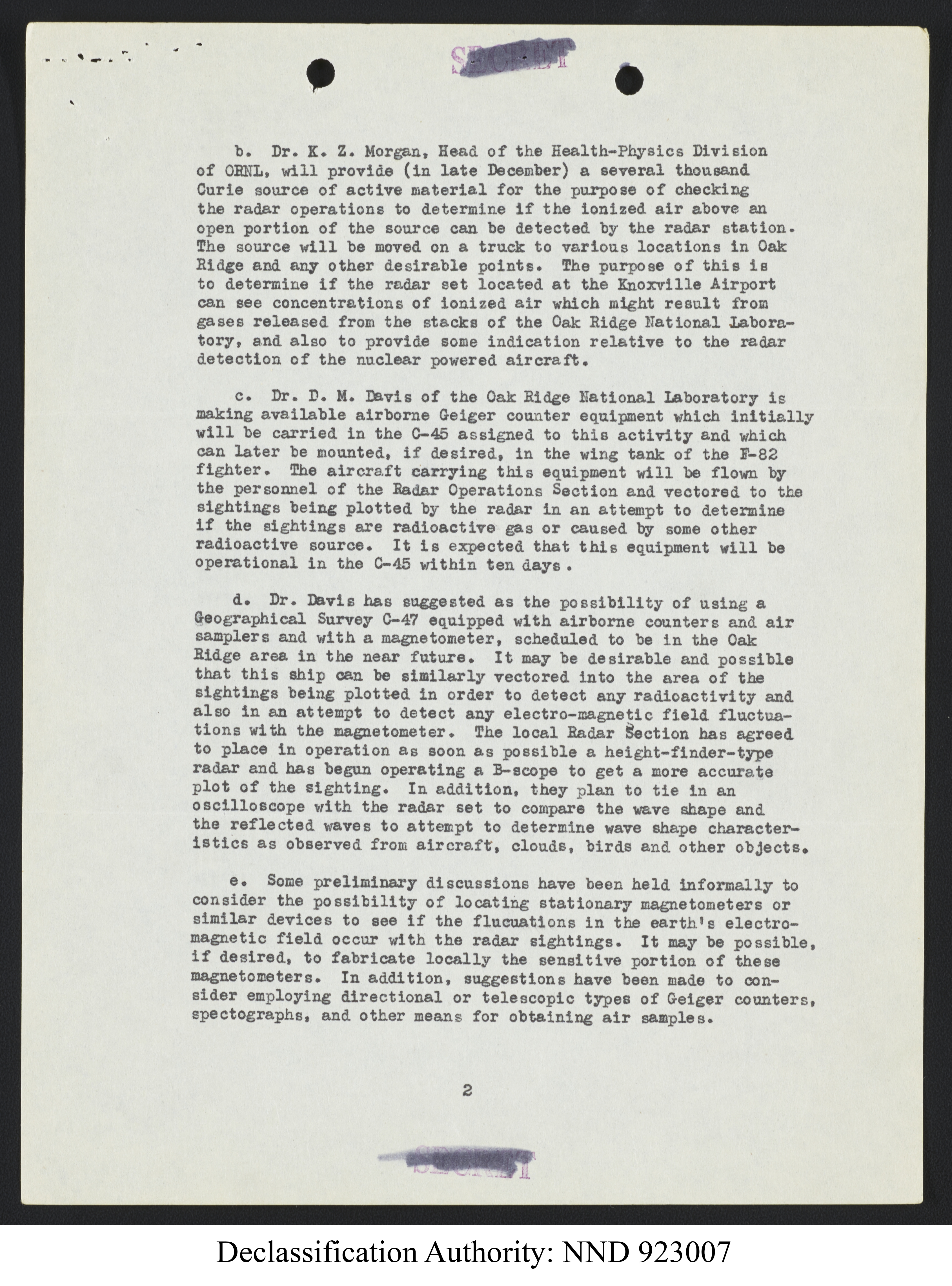 Doctor Edward Condon, University of Colorado Physicist Studying Unidentified Flying Objects