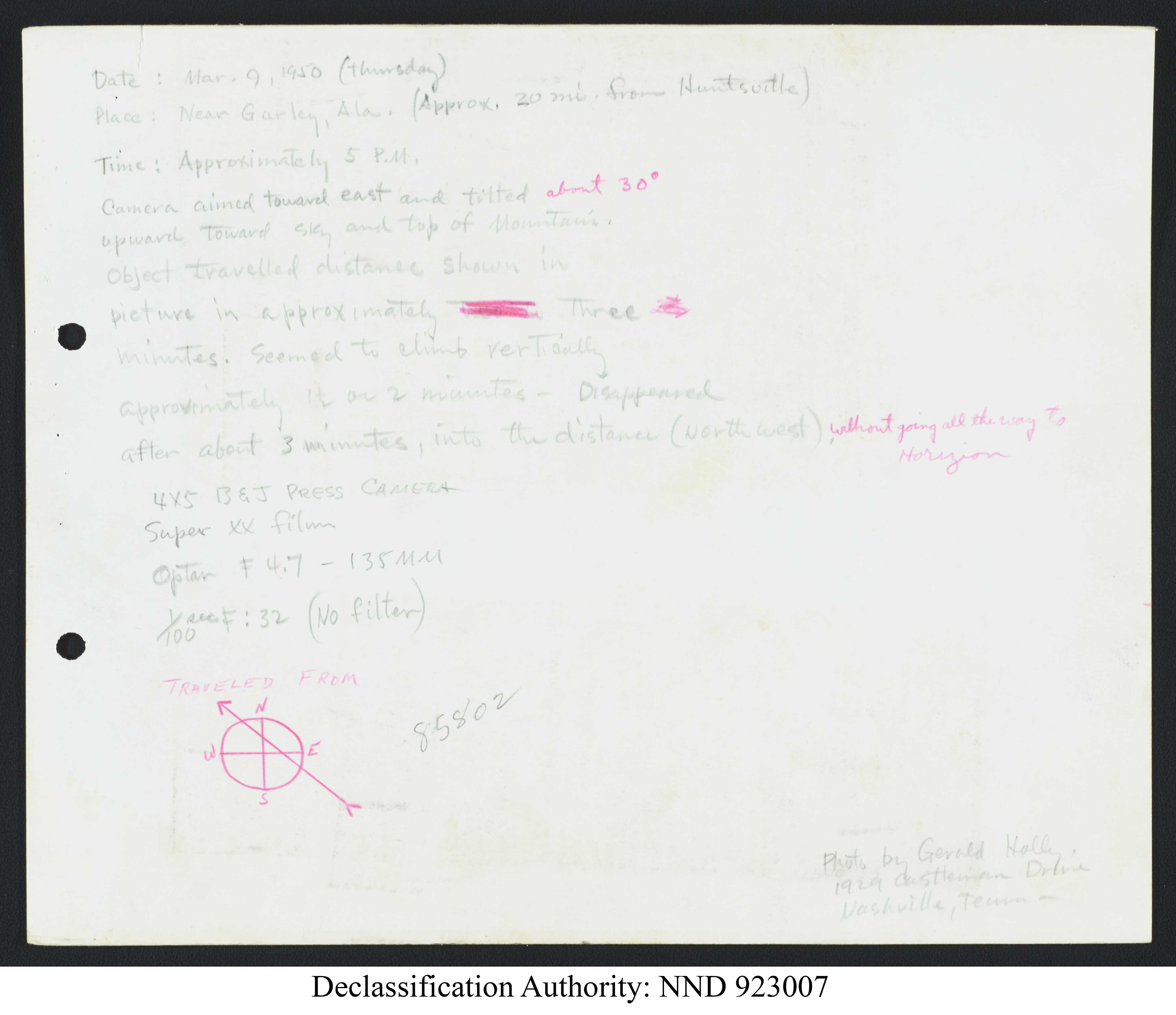 Doctor Edward Condon, University of Colorado Physicist Studying Unidentified Flying Objects