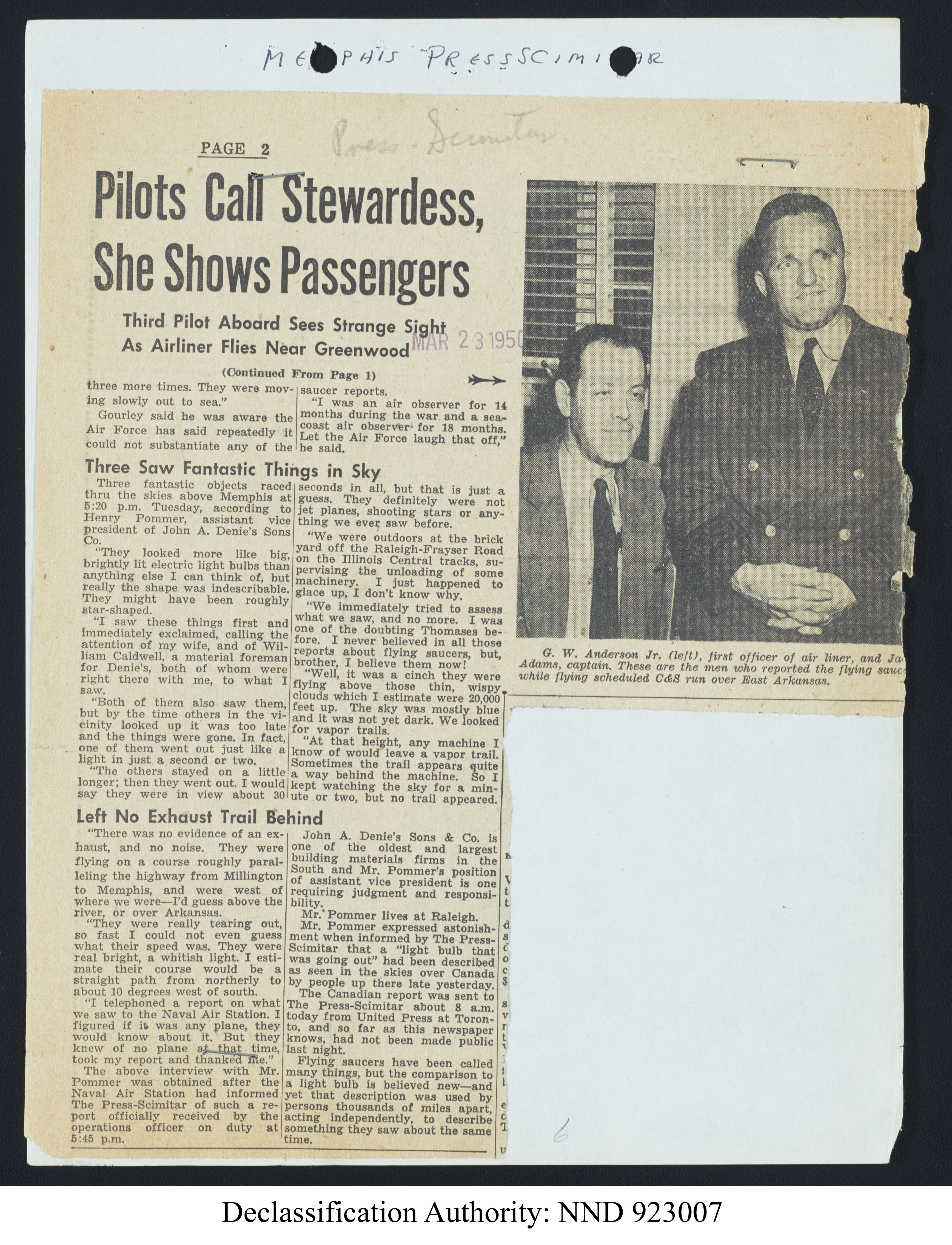 Doctor Edward Condon, University of Colorado Physicist Studying Unidentified Flying Objects