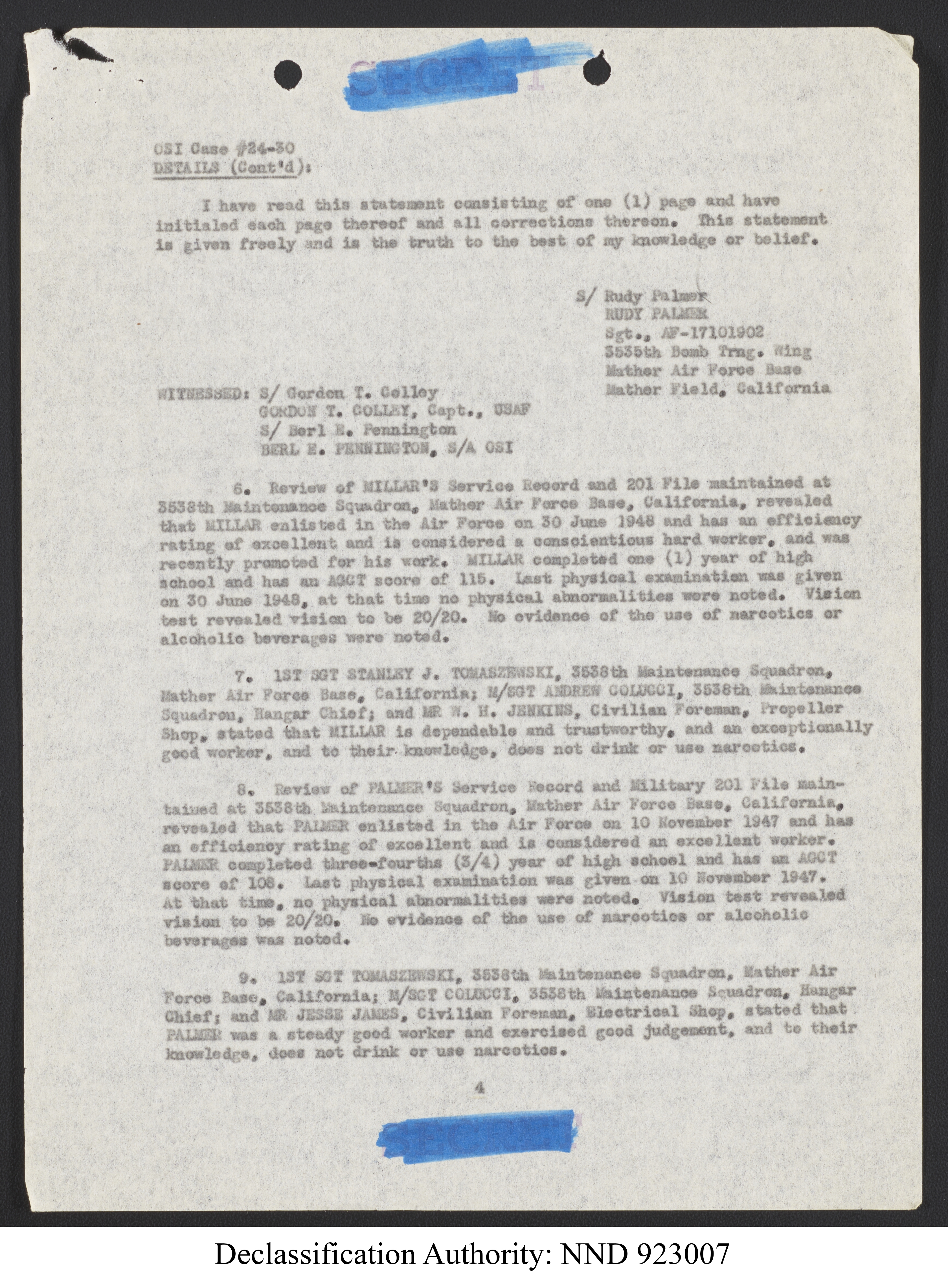 Doctor Edward Condon, University of Colorado Physicist Studying Unidentified Flying Objects