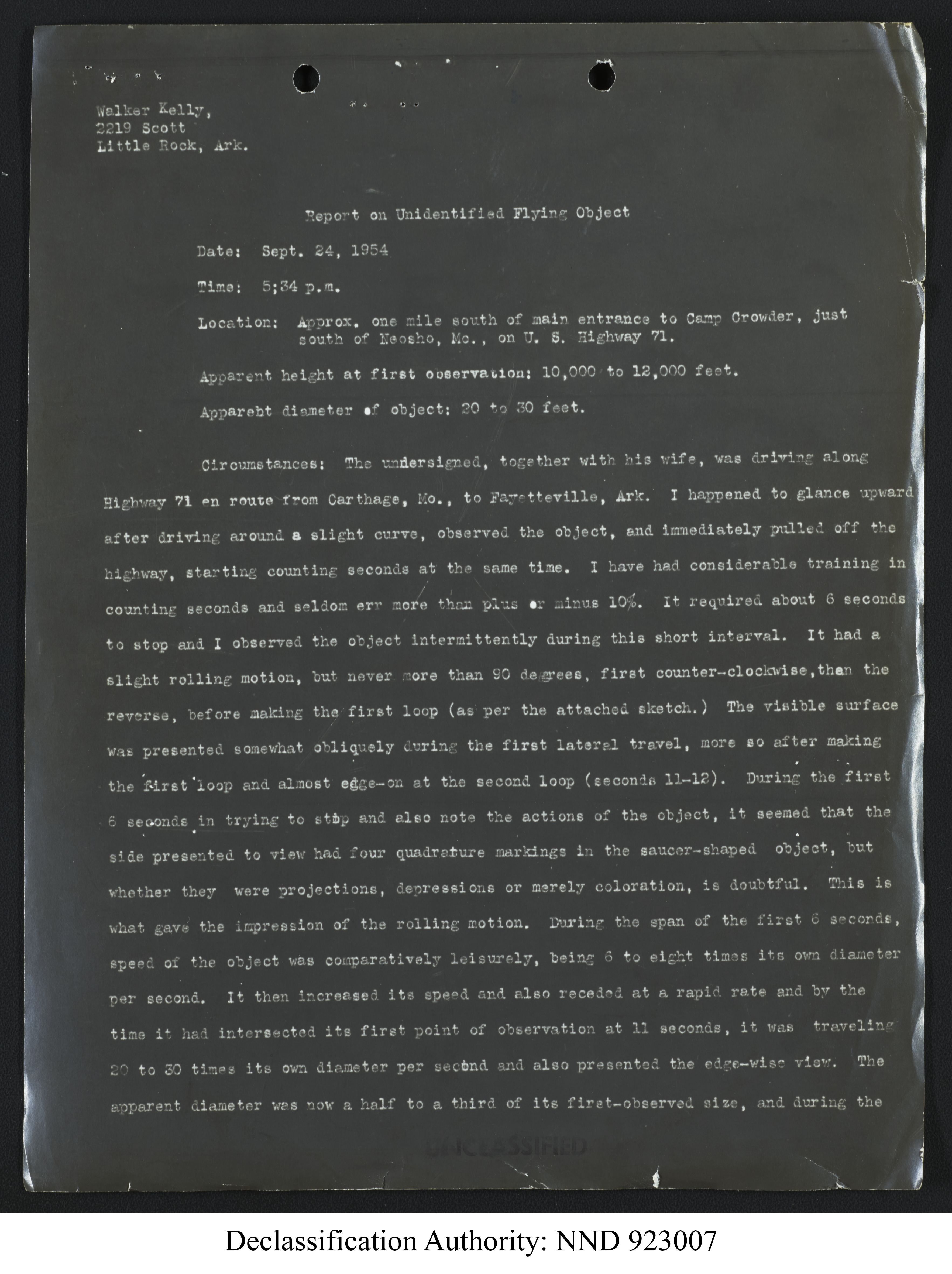 Doctor Edward Condon, University of Colorado Physicist Studying Unidentified Flying Objects