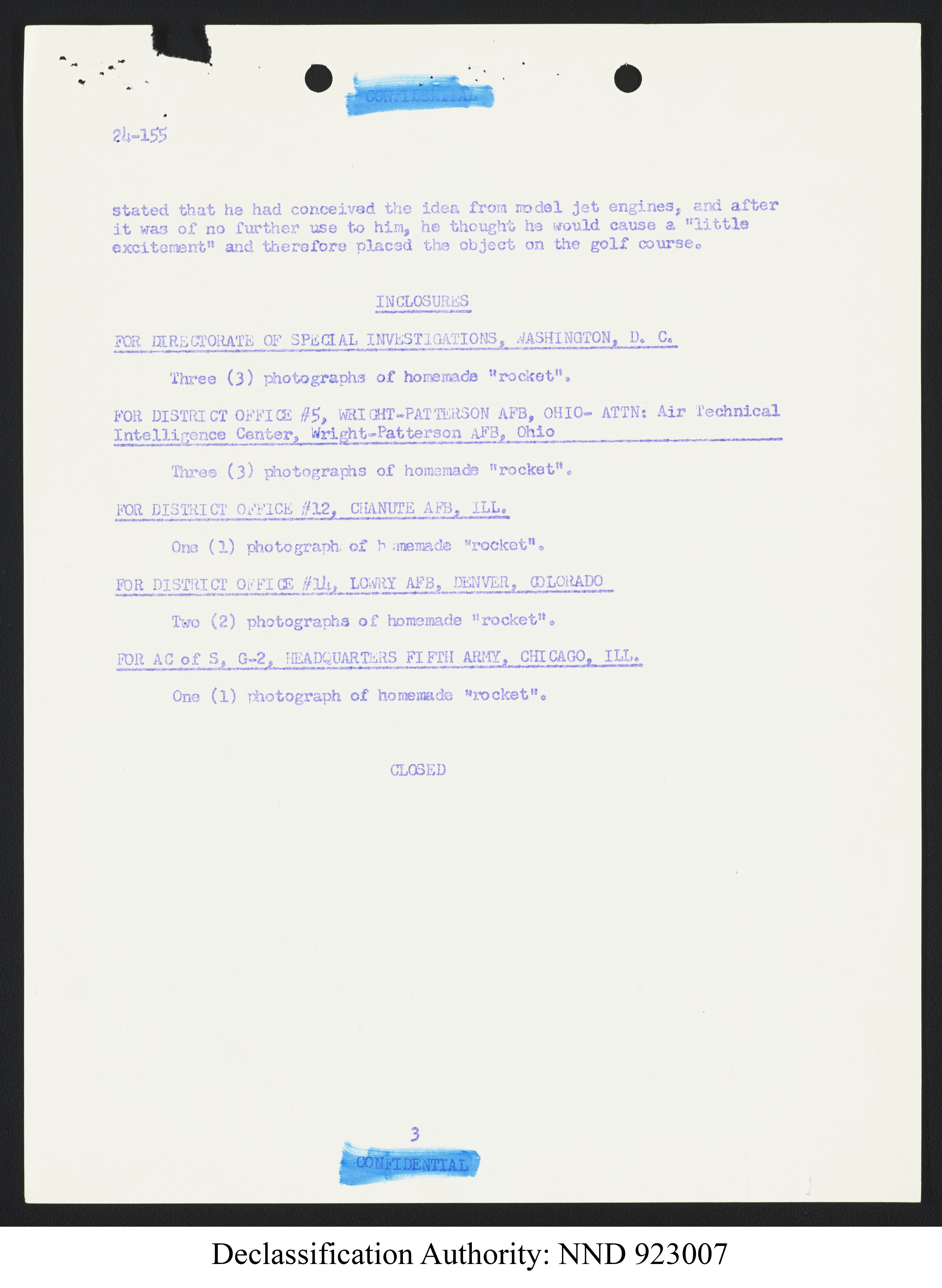 Doctor Edward Condon, University of Colorado Physicist Studying Unidentified Flying Objects