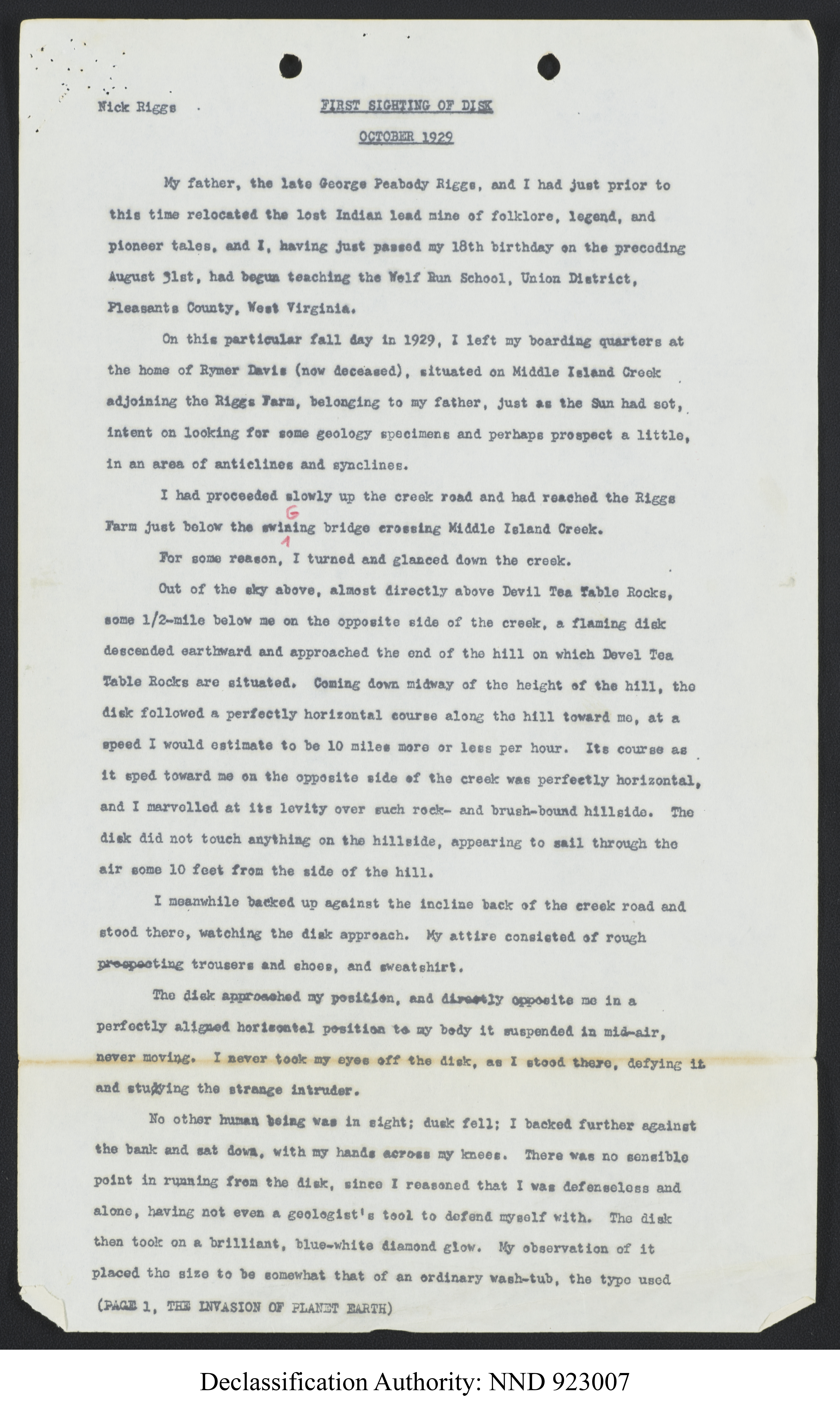 Doctor Edward Condon, University of Colorado Physicist Studying Unidentified Flying Objects