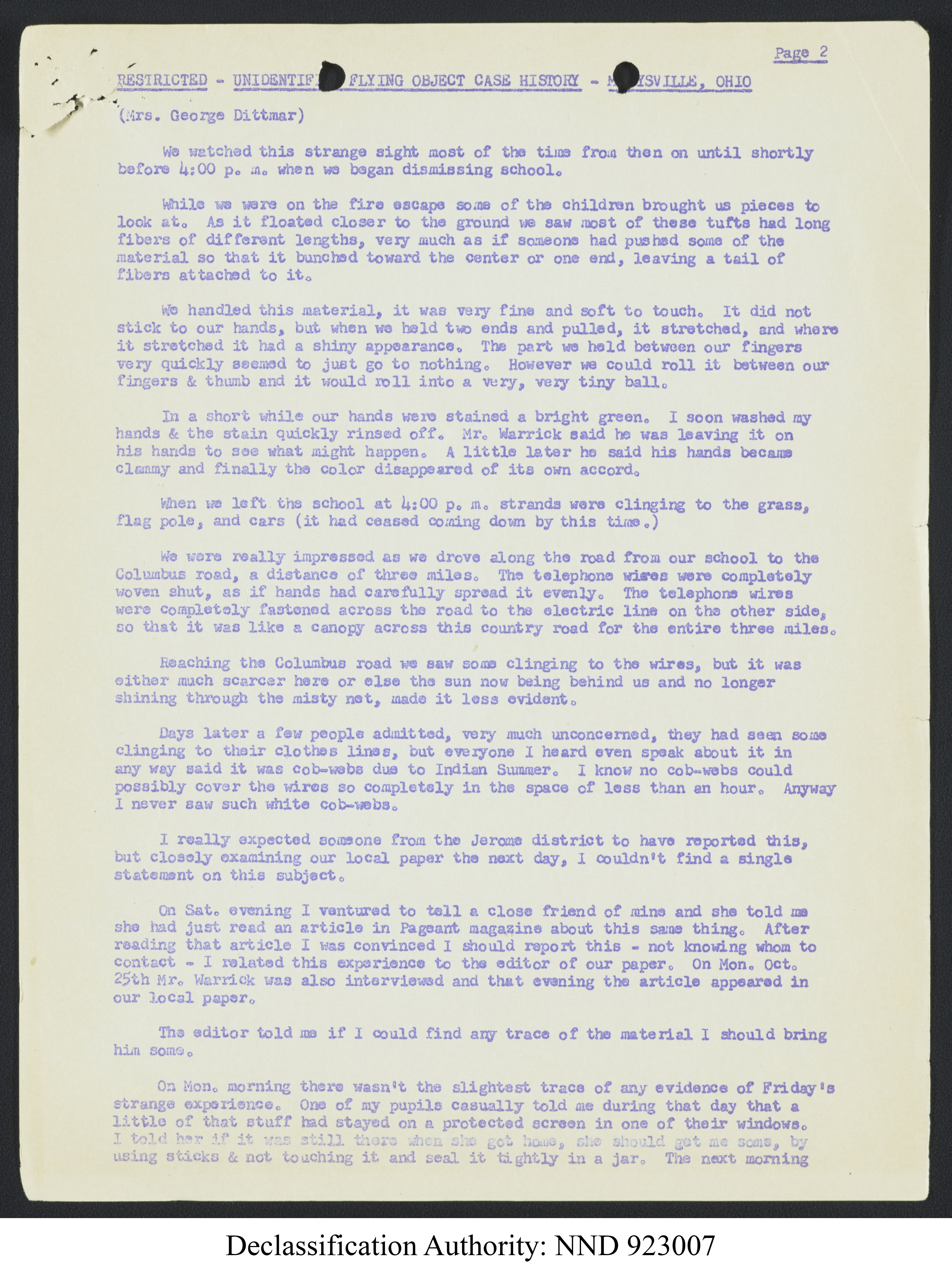 Doctor Edward Condon, University of Colorado Physicist Studying Unidentified Flying Objects