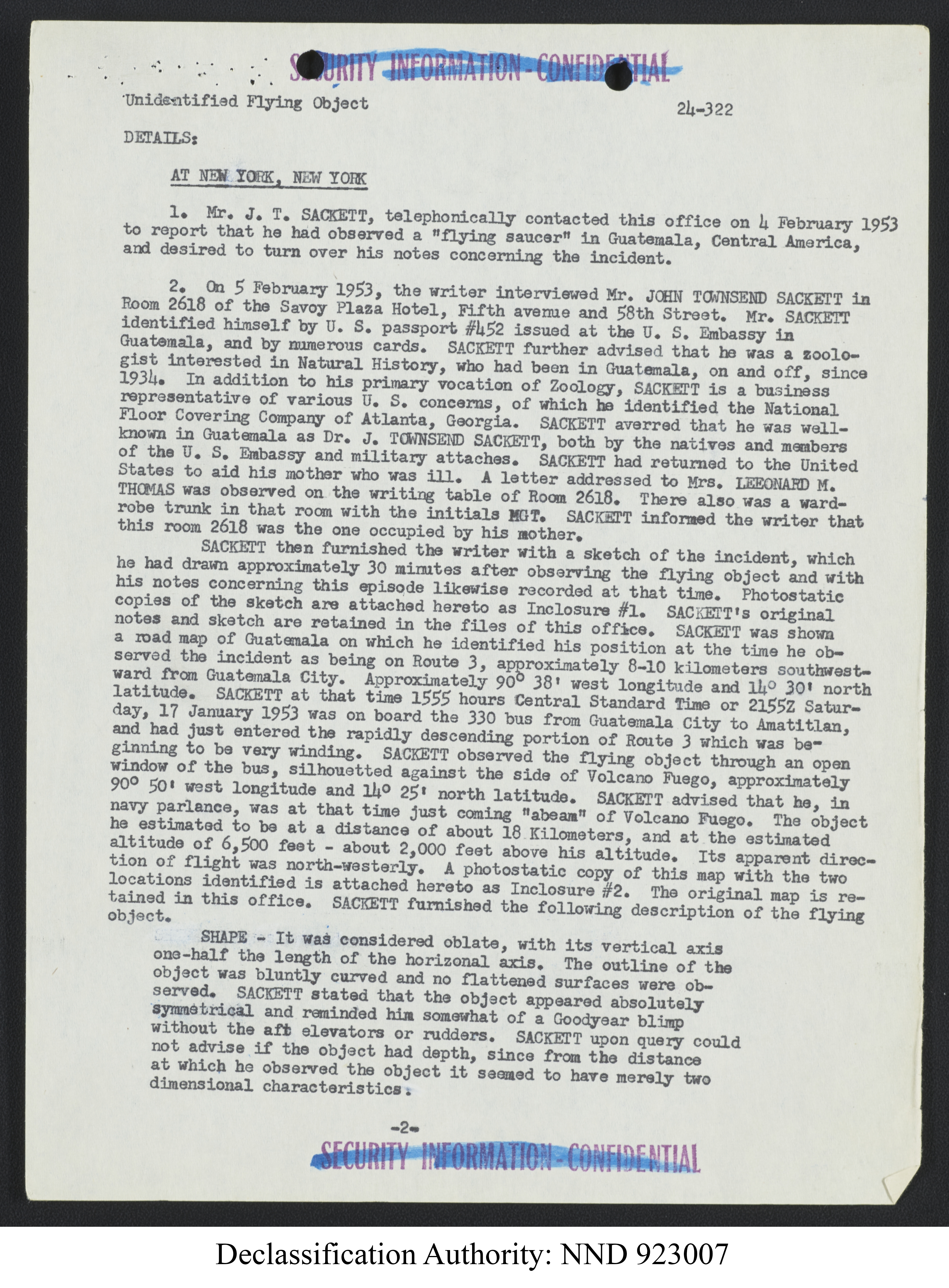 Doctor Edward Condon, University of Colorado Physicist Studying Unidentified Flying Objects