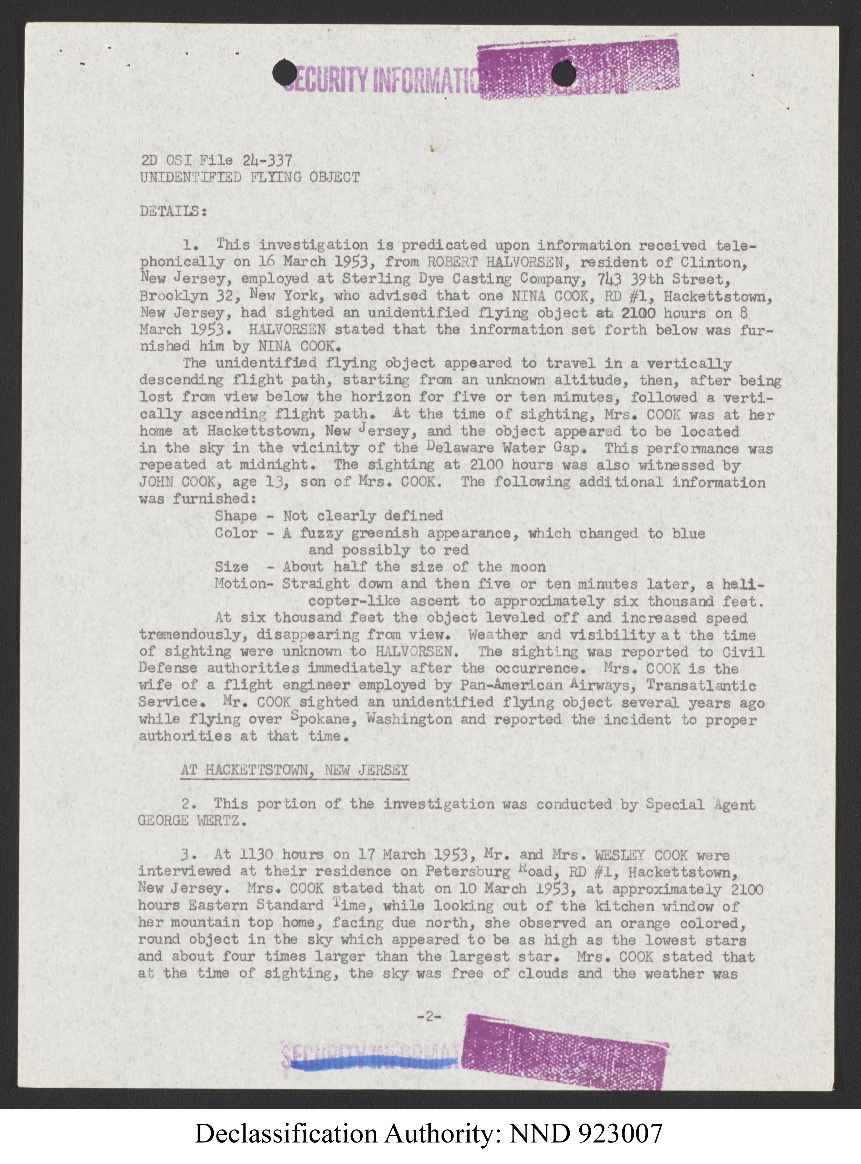 Doctor Edward Condon, University of Colorado Physicist Studying Unidentified Flying Objects