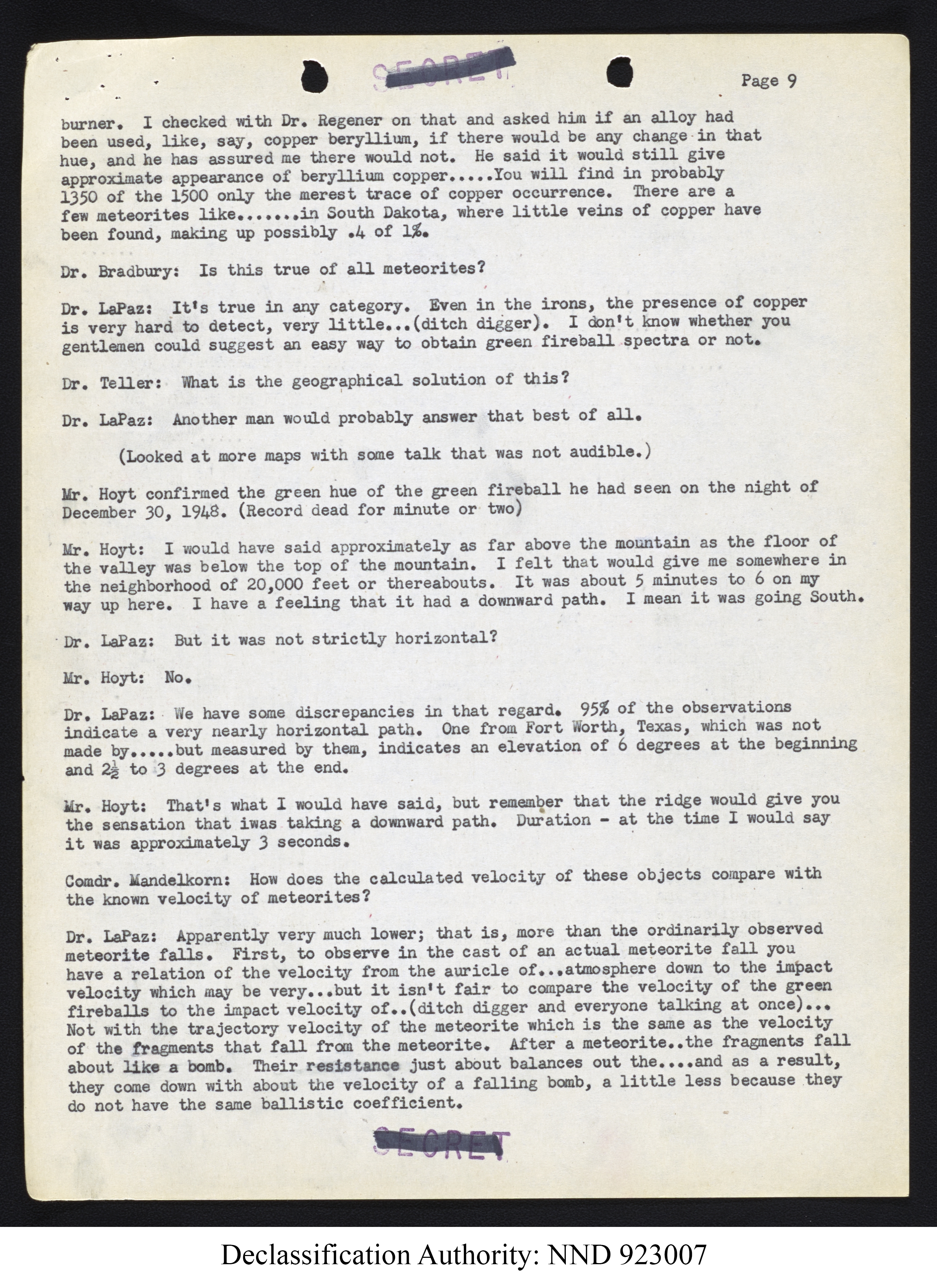 Doctor Edward Condon, University of Colorado Physicist Studying Unidentified Flying Objects