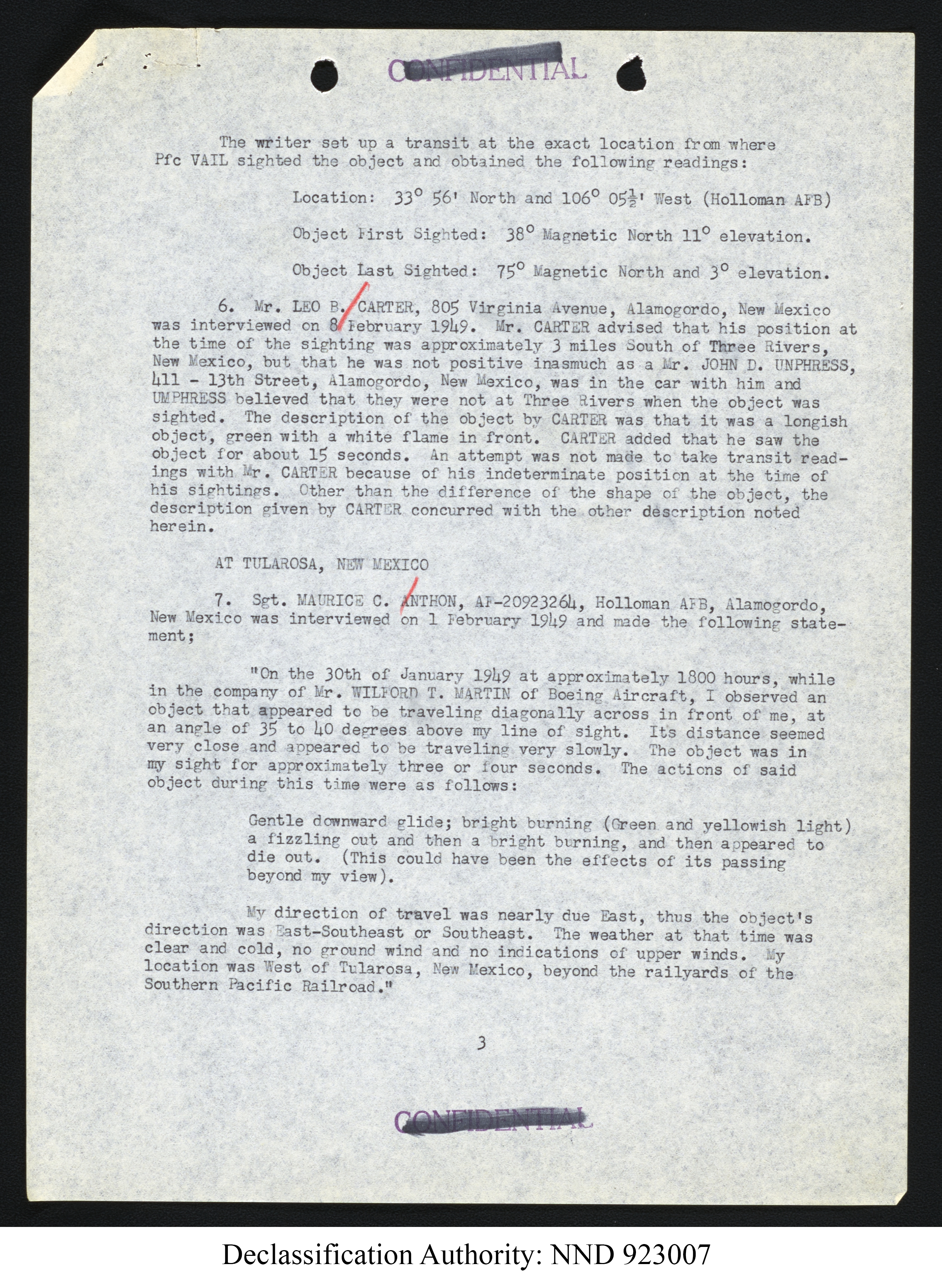 Doctor Edward Condon, University of Colorado Physicist Studying Unidentified Flying Objects