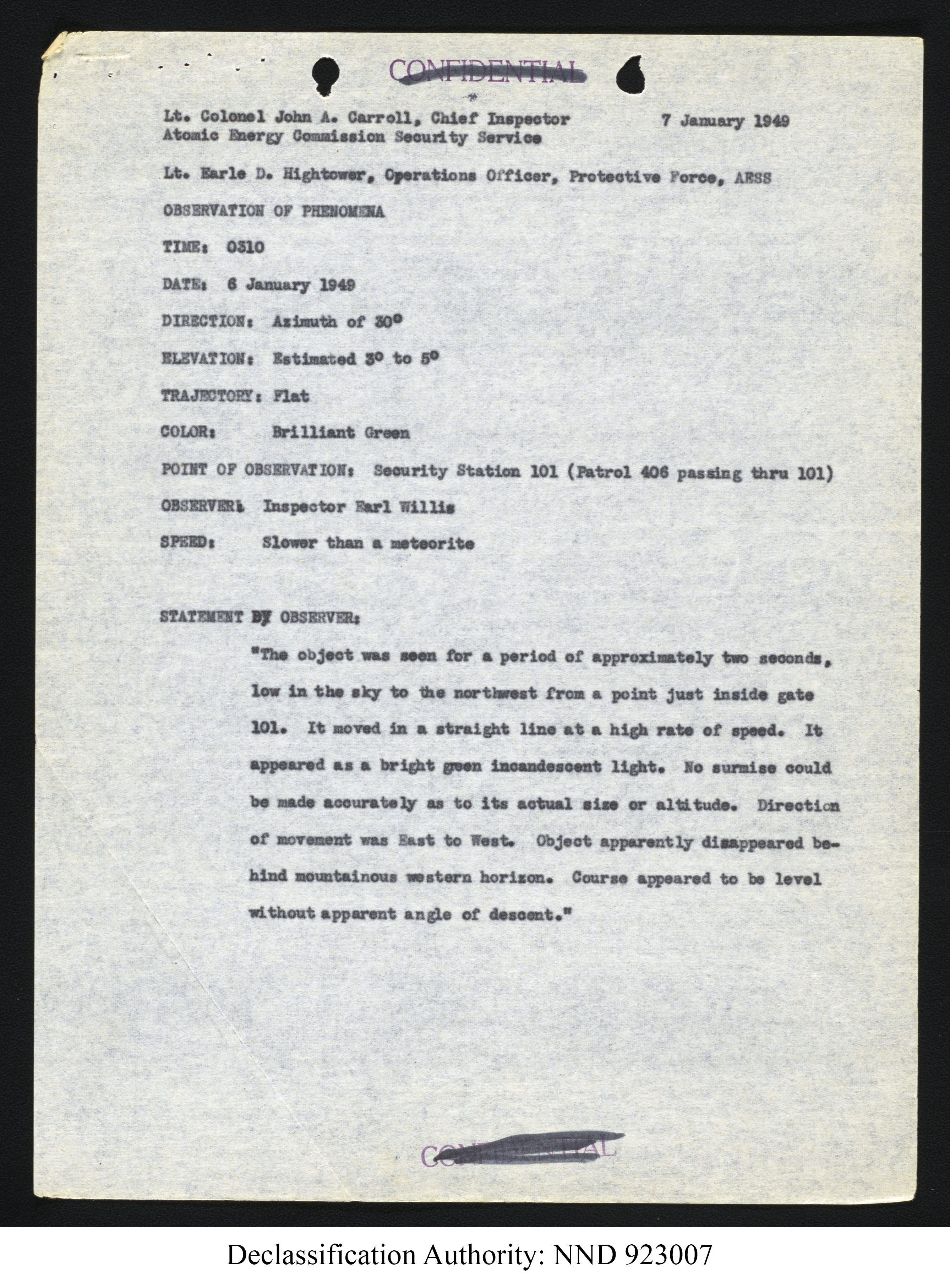 Doctor Edward Condon, University of Colorado Physicist Studying Unidentified Flying Objects