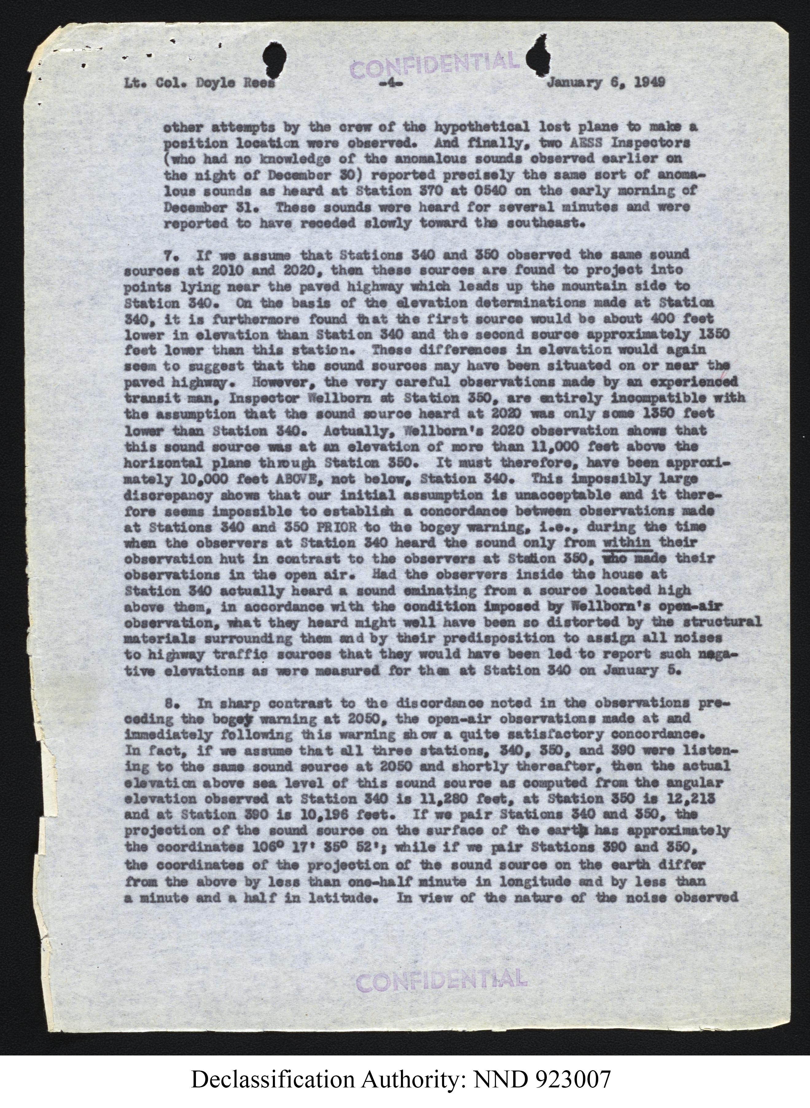 Doctor Edward Condon, University of Colorado Physicist Studying Unidentified Flying Objects