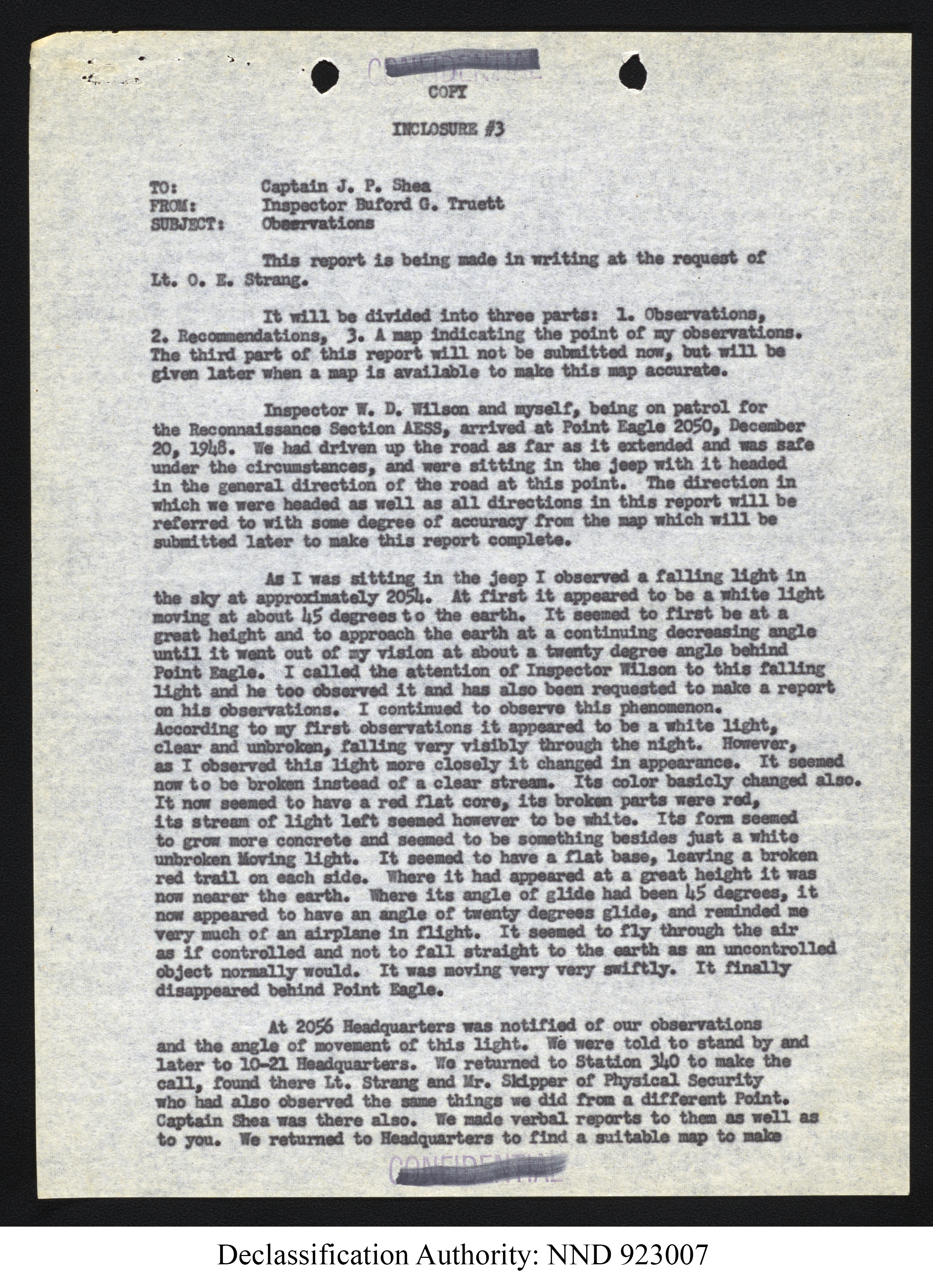 Doctor Edward Condon, University of Colorado Physicist Studying Unidentified Flying Objects