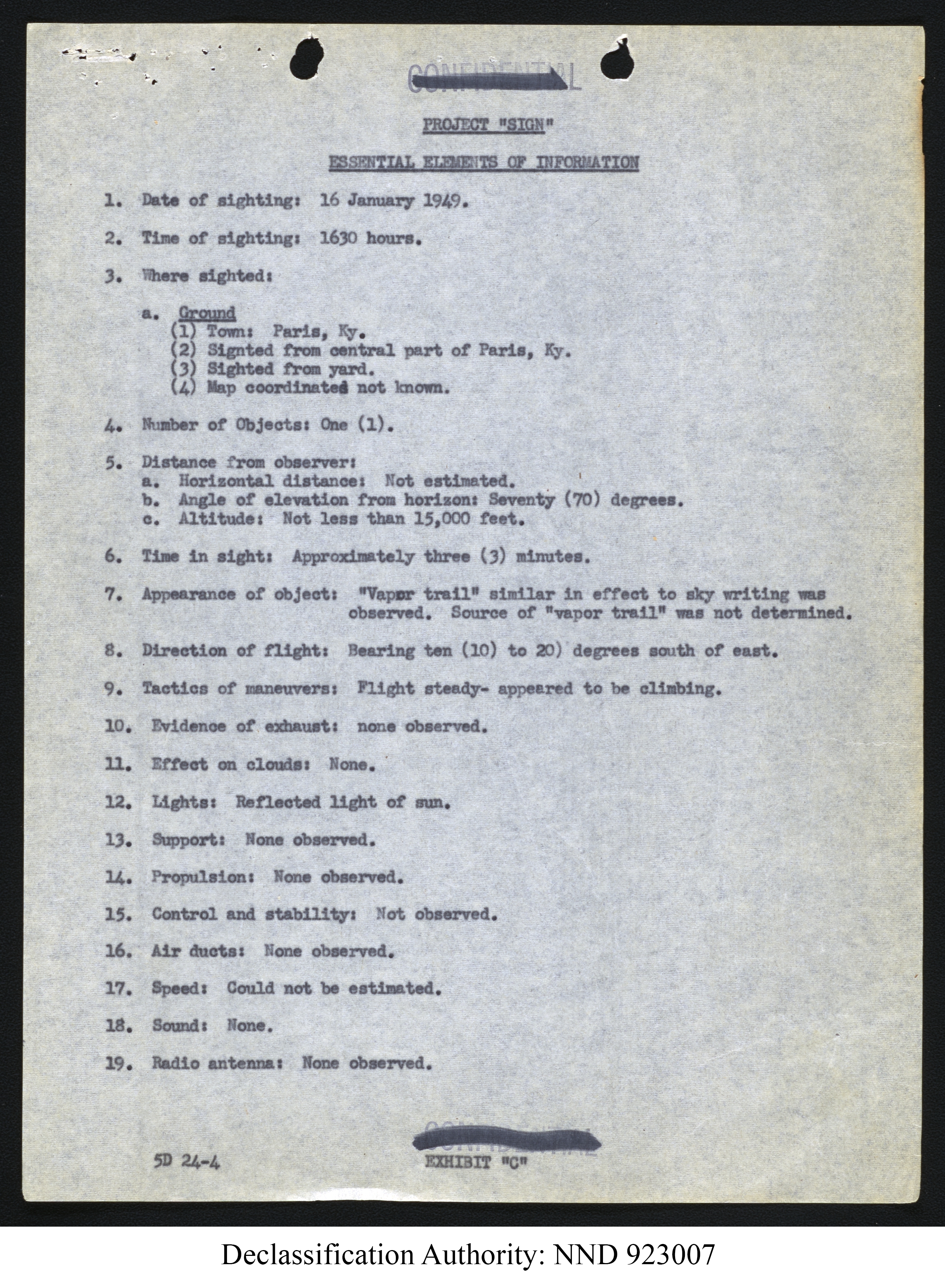Doctor Edward Condon, University of Colorado Physicist Studying Unidentified Flying Objects