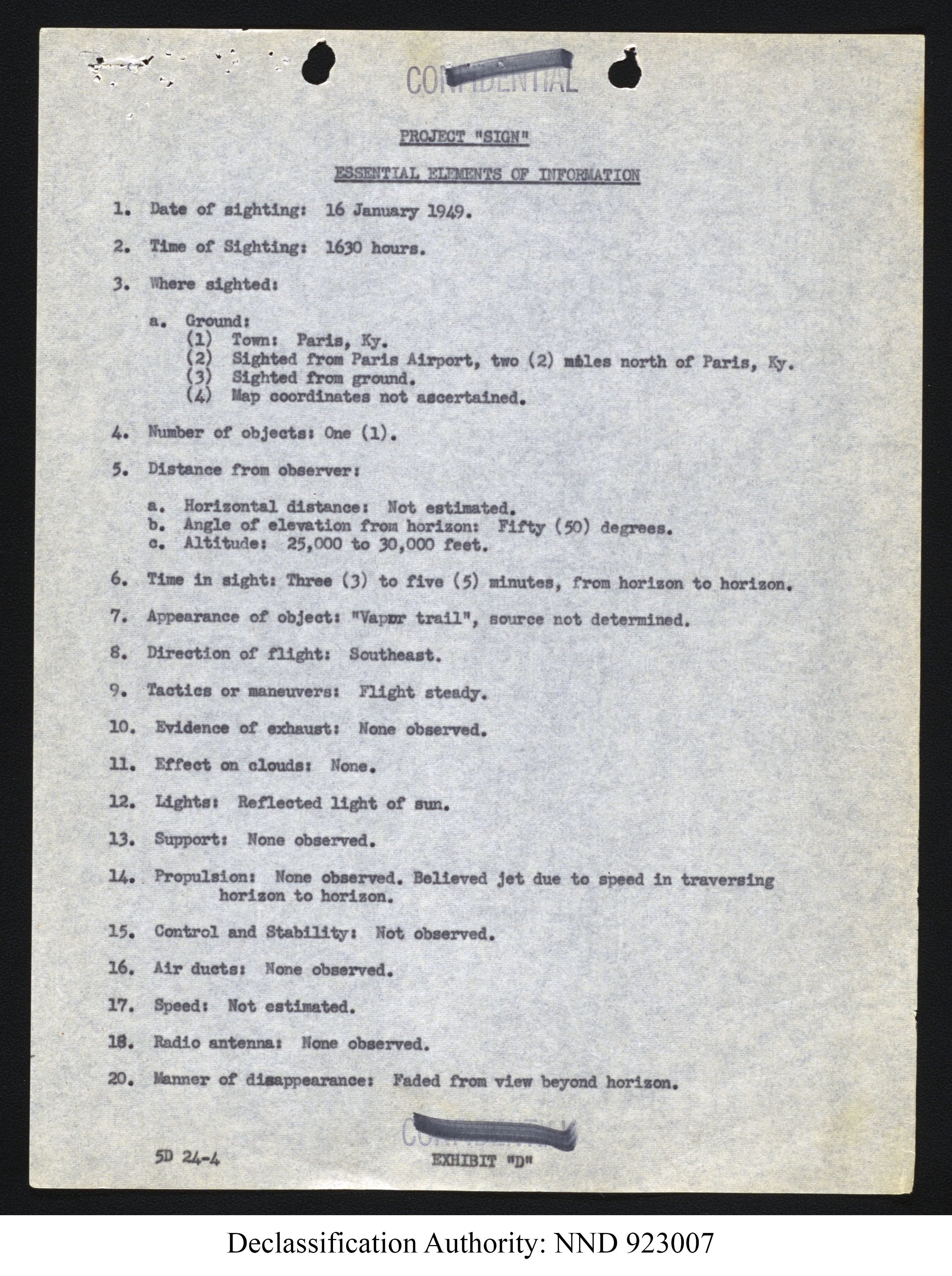 Doctor Edward Condon, University of Colorado Physicist Studying Unidentified Flying Objects