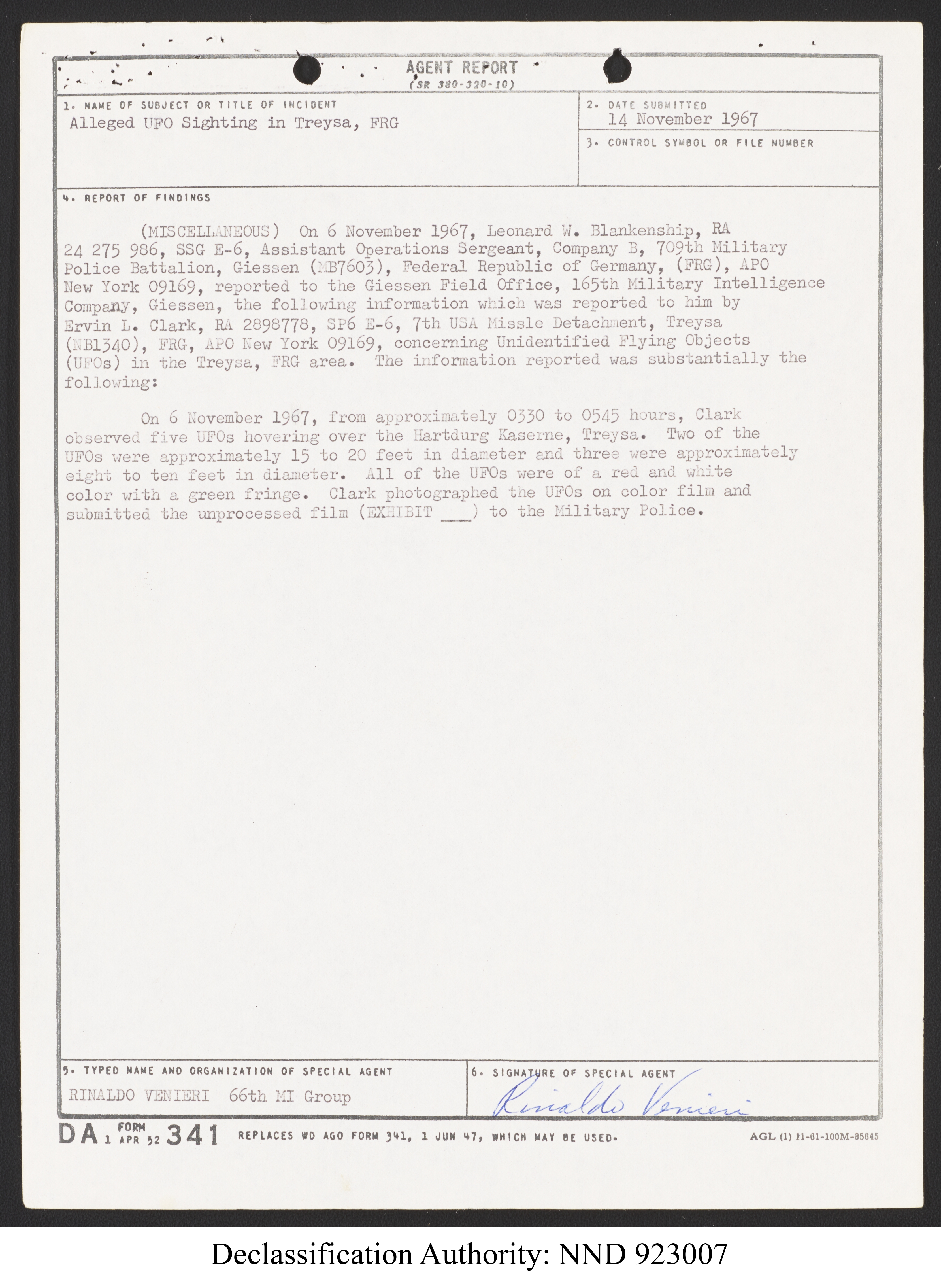 Doctor Edward Condon, University of Colorado Physicist Studying Unidentified Flying Objects