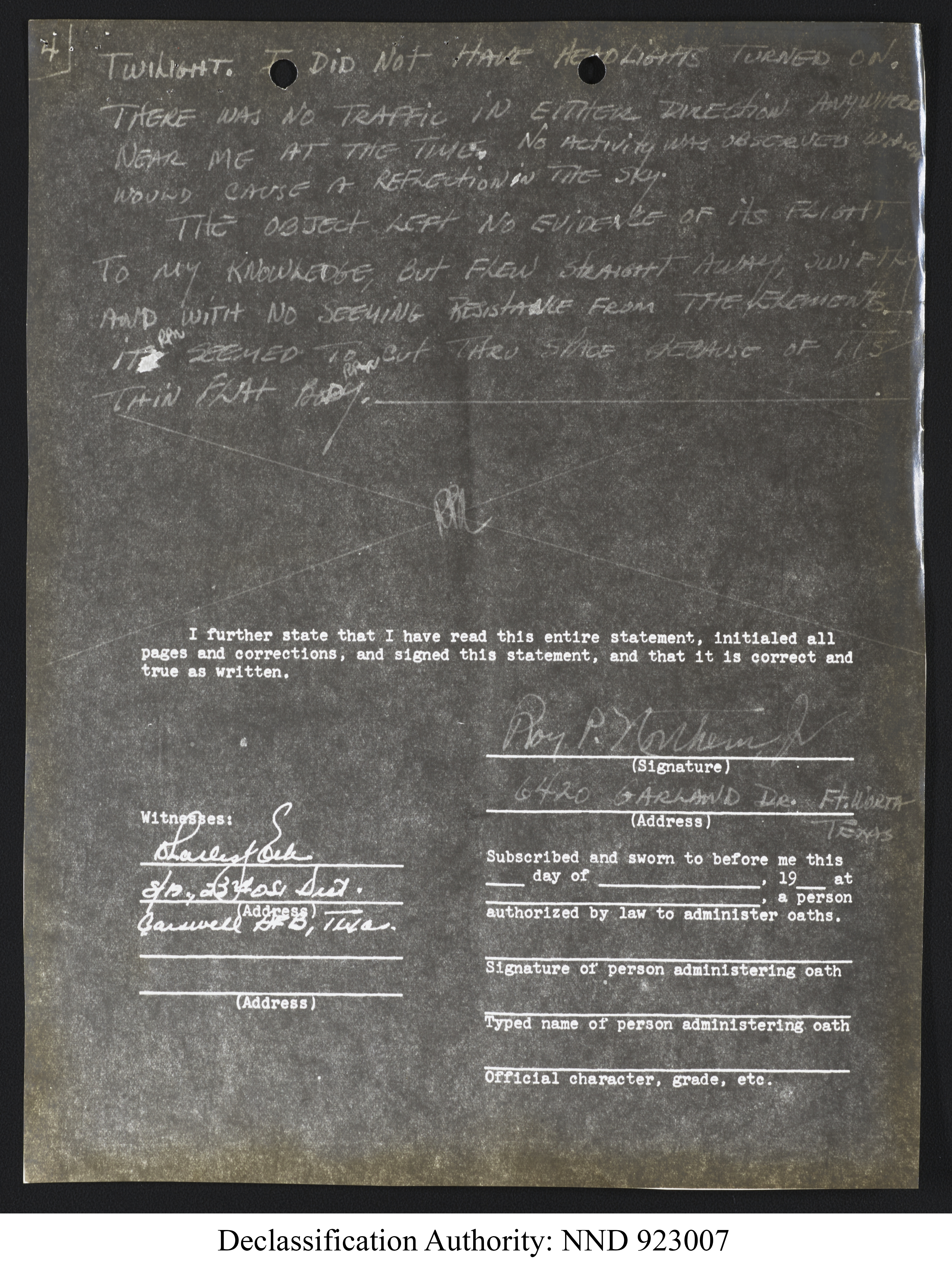 Doctor Edward Condon, University of Colorado Physicist Studying Unidentified Flying Objects