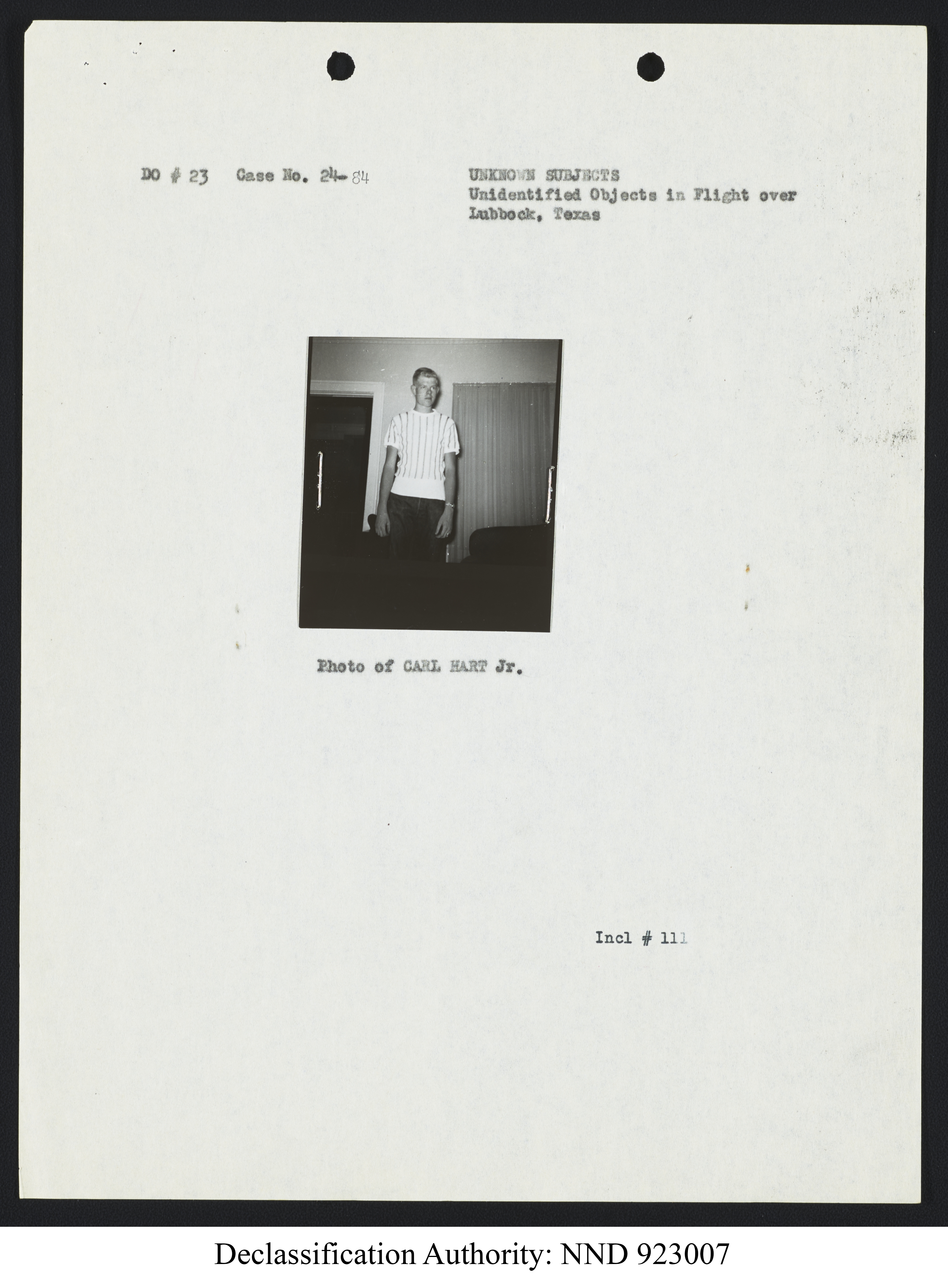 Doctor Edward Condon, University of Colorado Physicist Studying Unidentified Flying Objects