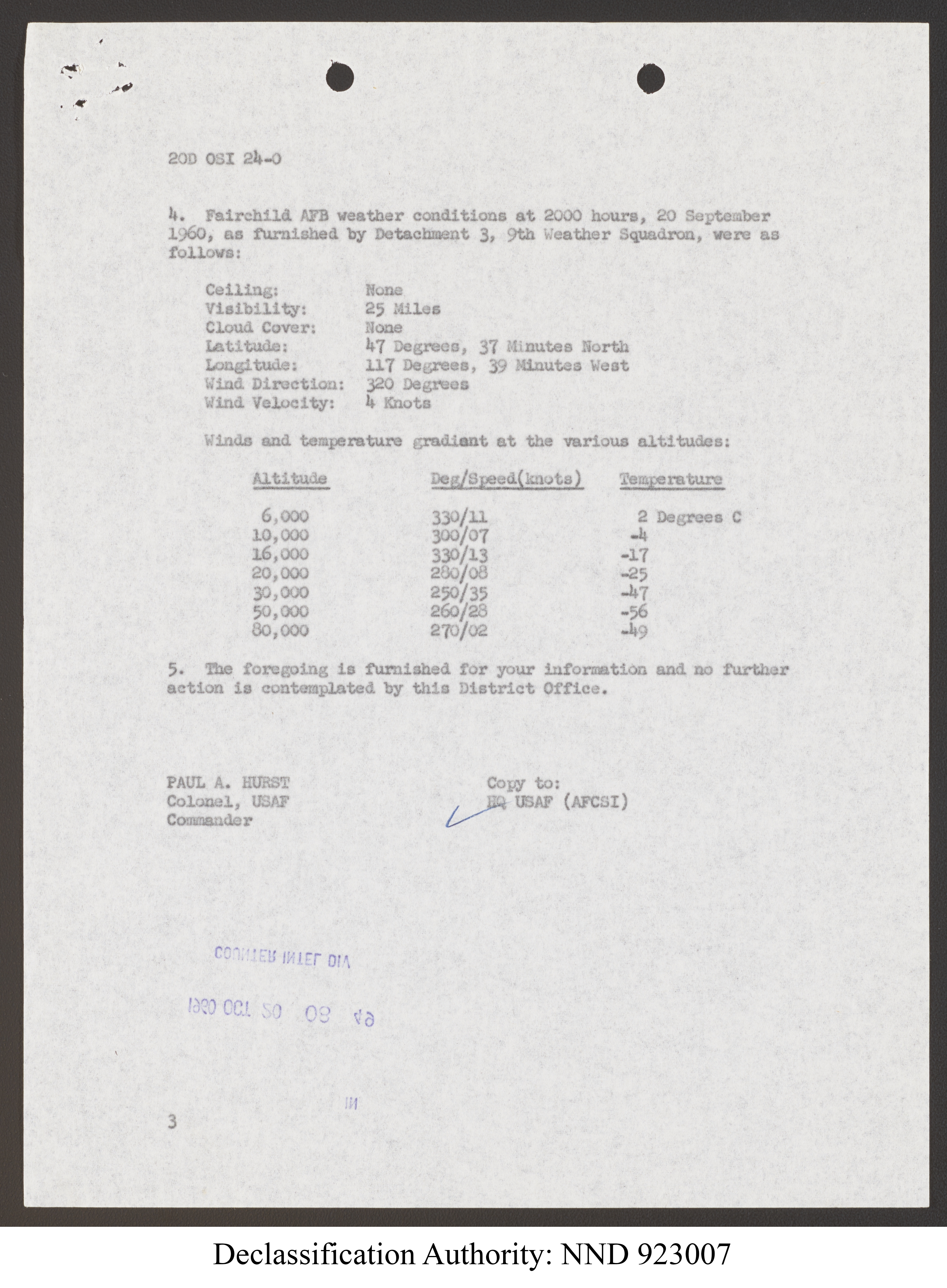 Doctor Edward Condon, University of Colorado Physicist Studying Unidentified Flying Objects