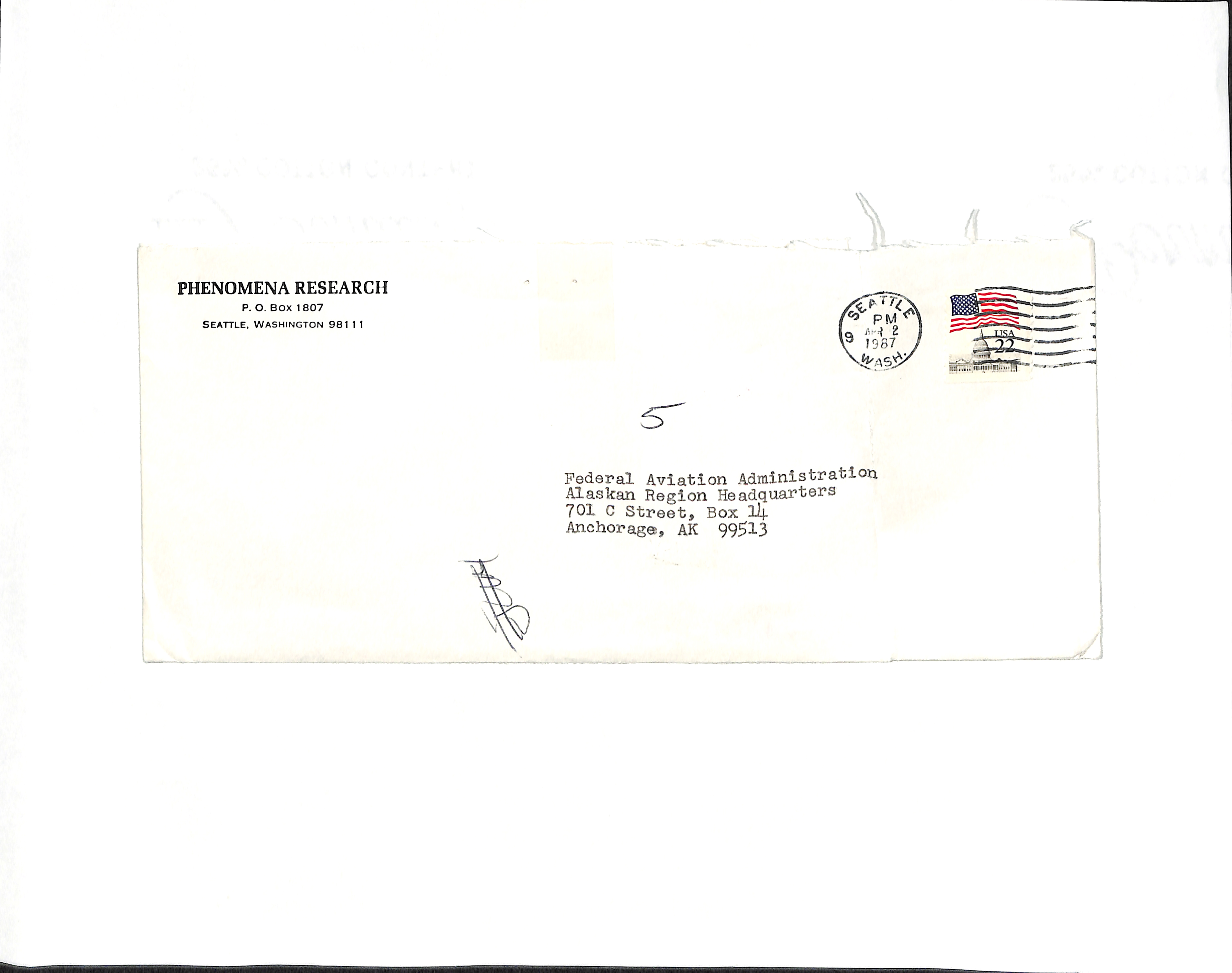 Information Releases Relating to Unidentified Flying Object
