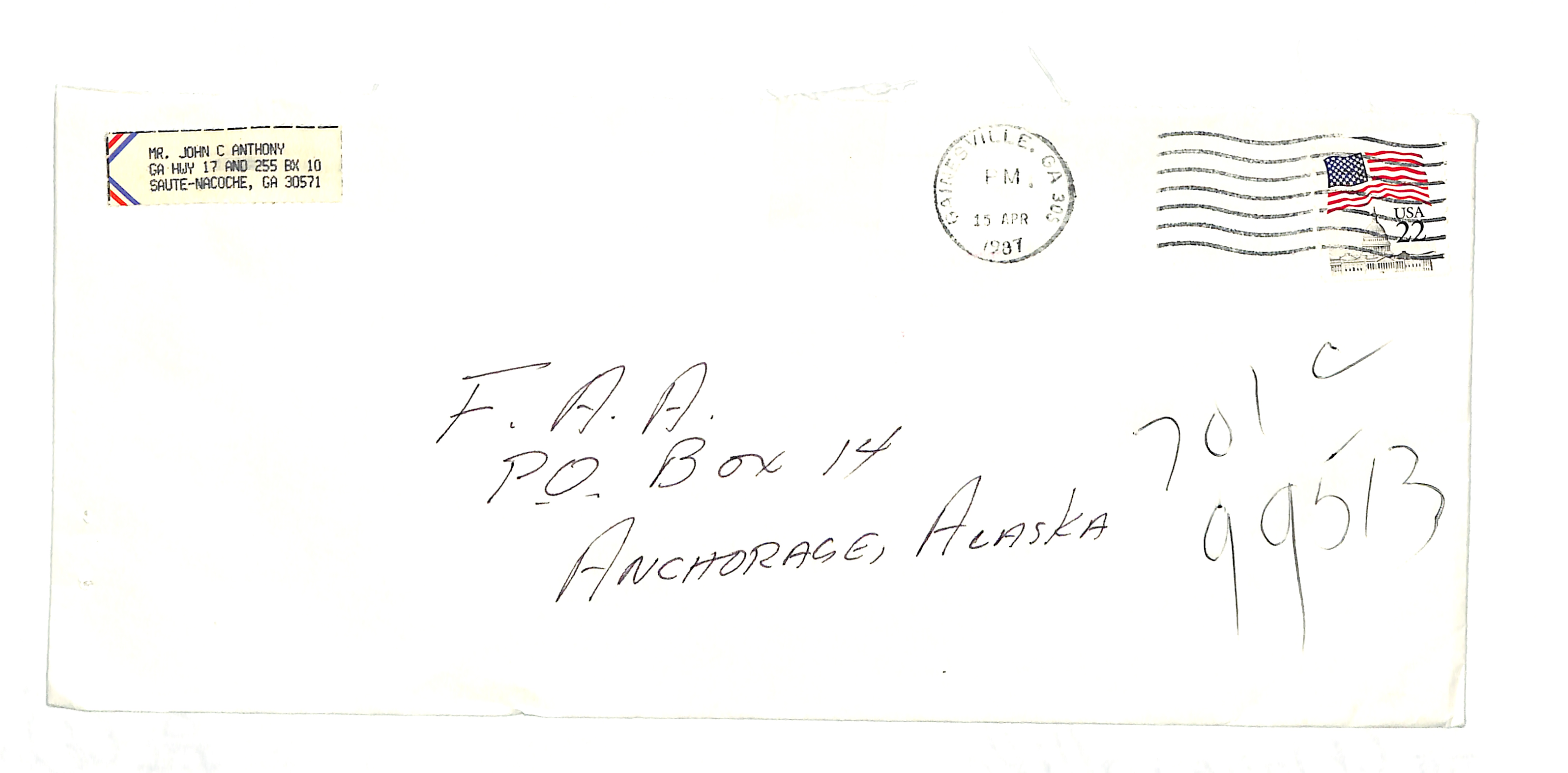 Information Releases Relating to Unidentified Flying Object