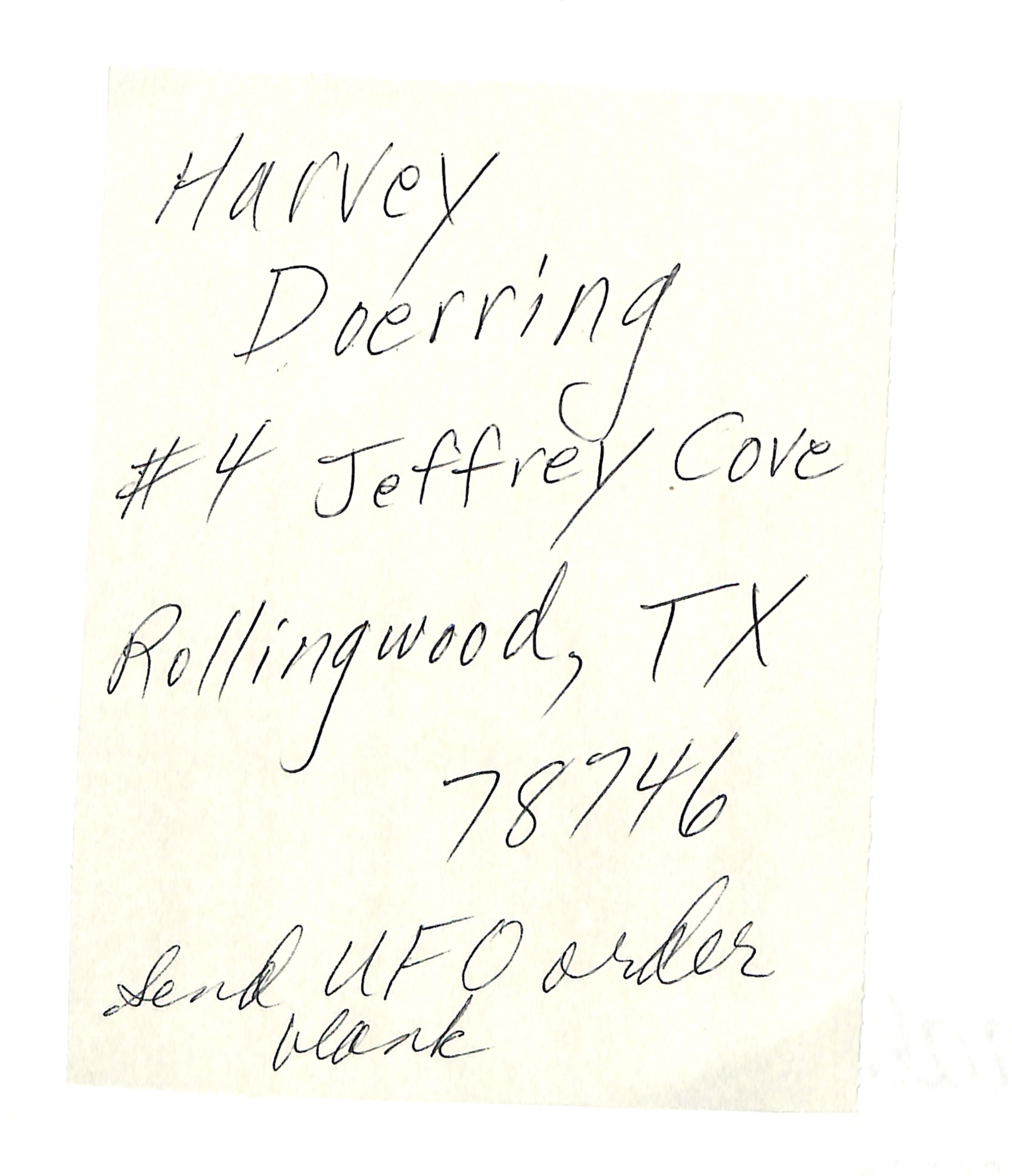 Information Releases Relating to Unidentified Flying Object