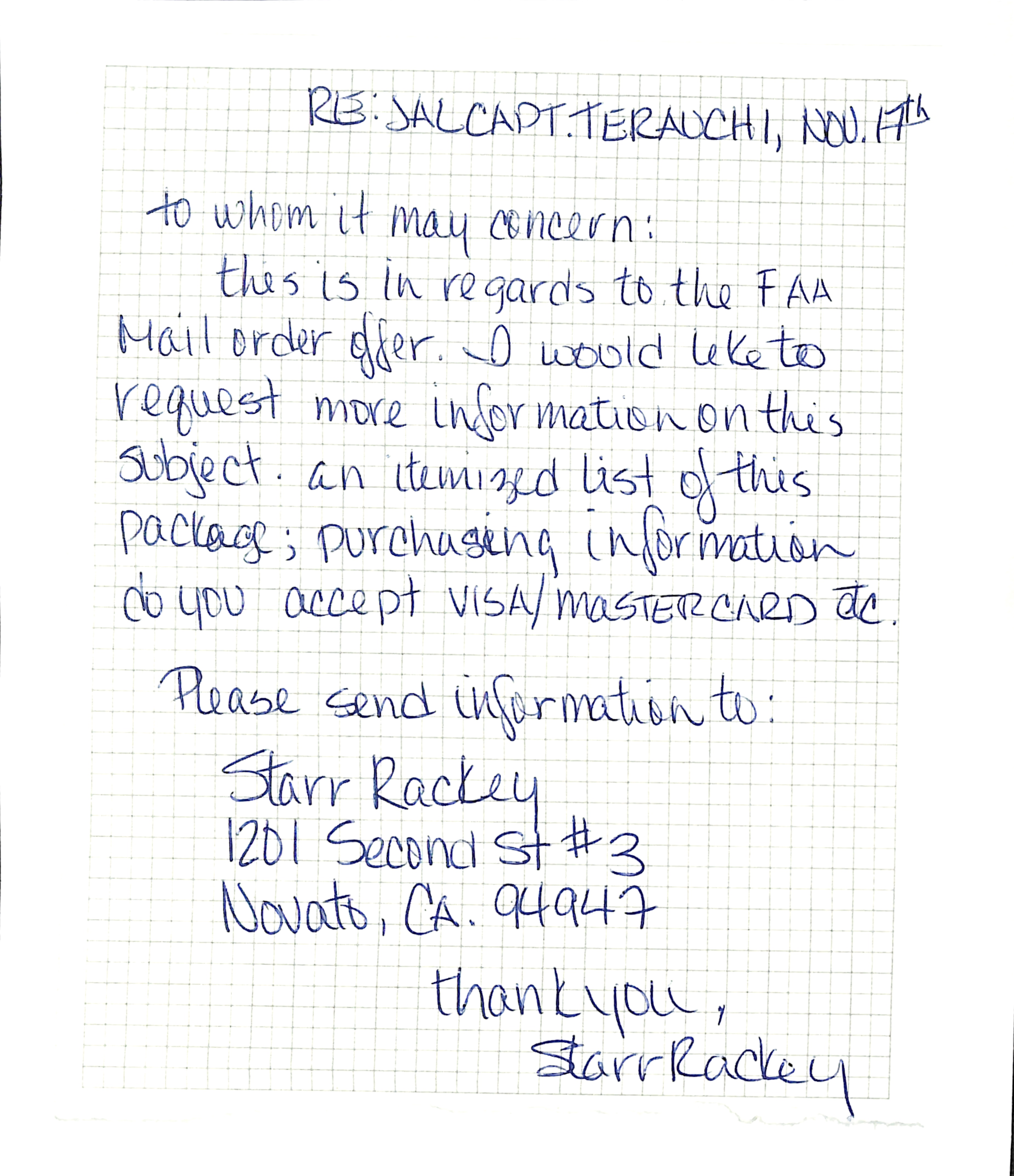 Information Releases Relating to Unidentified Flying Object